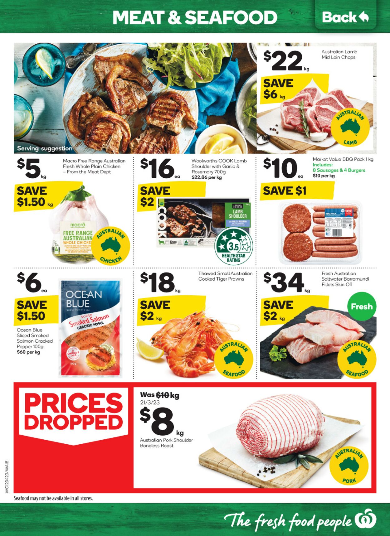 Catalogue Woolworths 12.04.2023 - 18.04.2023