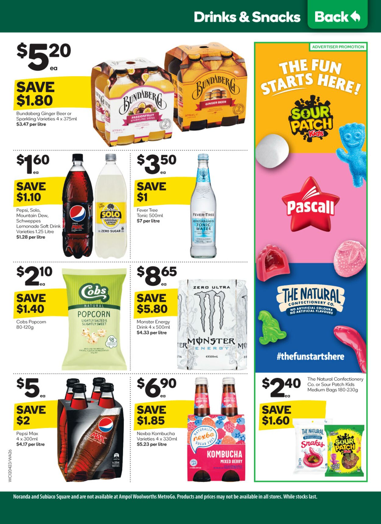 Catalogue Woolworths 12.04.2023 - 18.04.2023