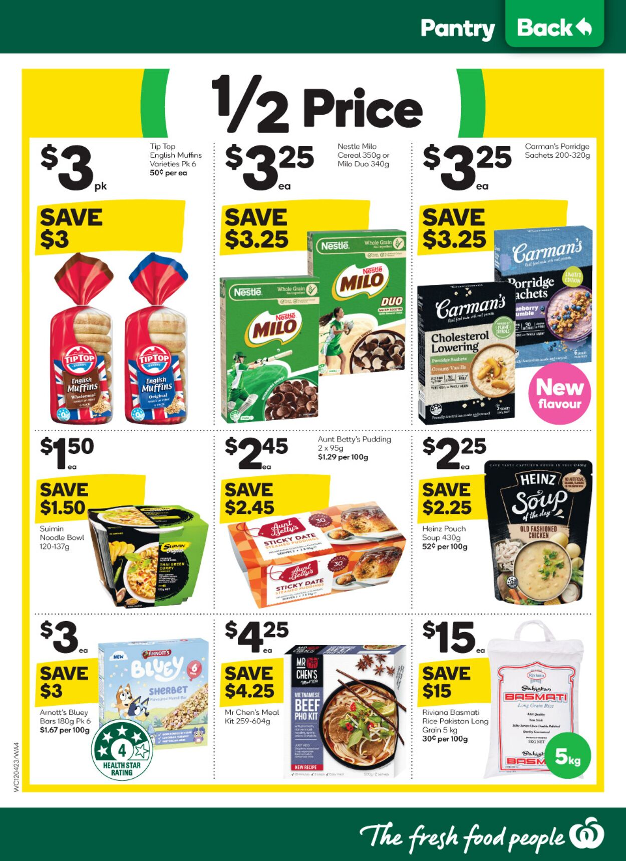 Catalogue Woolworths 12.04.2023 - 18.04.2023