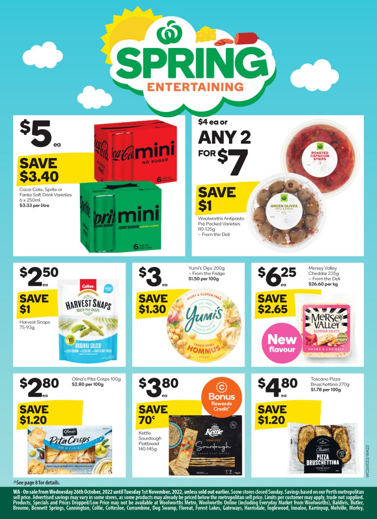 Catalogue Woolworths 26.10.2022 - 01.11.2022