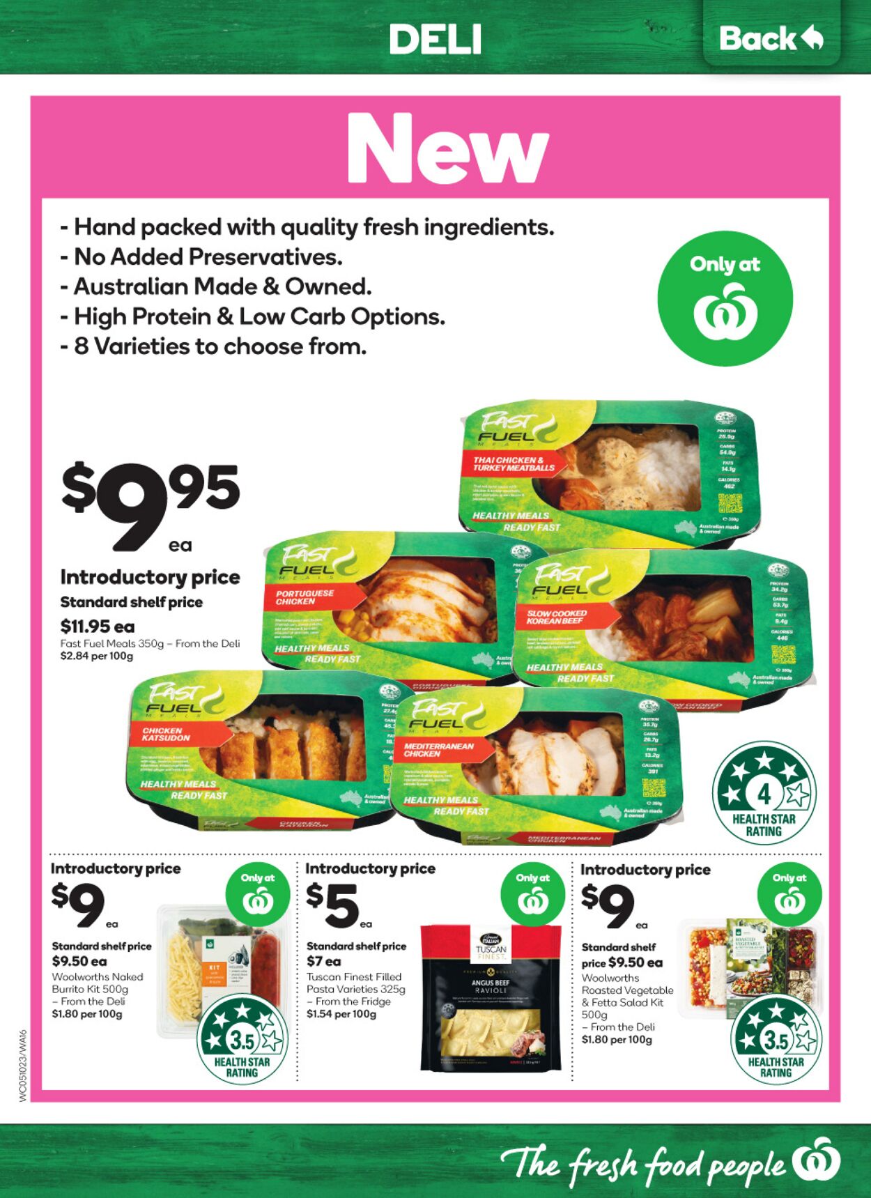 Catalogue Woolworths 05.10.2022 - 11.10.2022