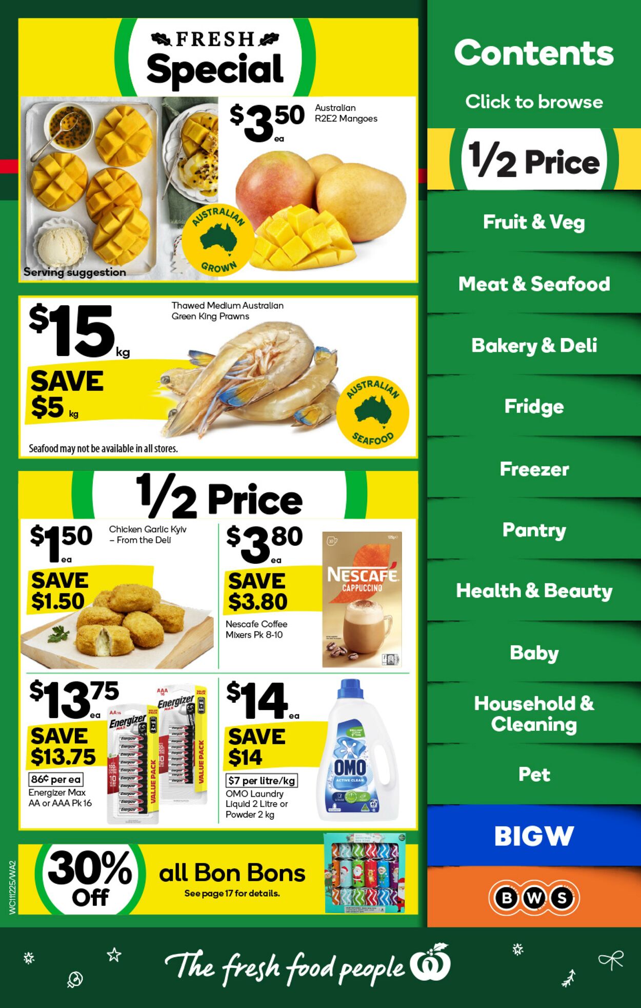 Catalogue Woolworths 11.12.2024 - 17.12.2024