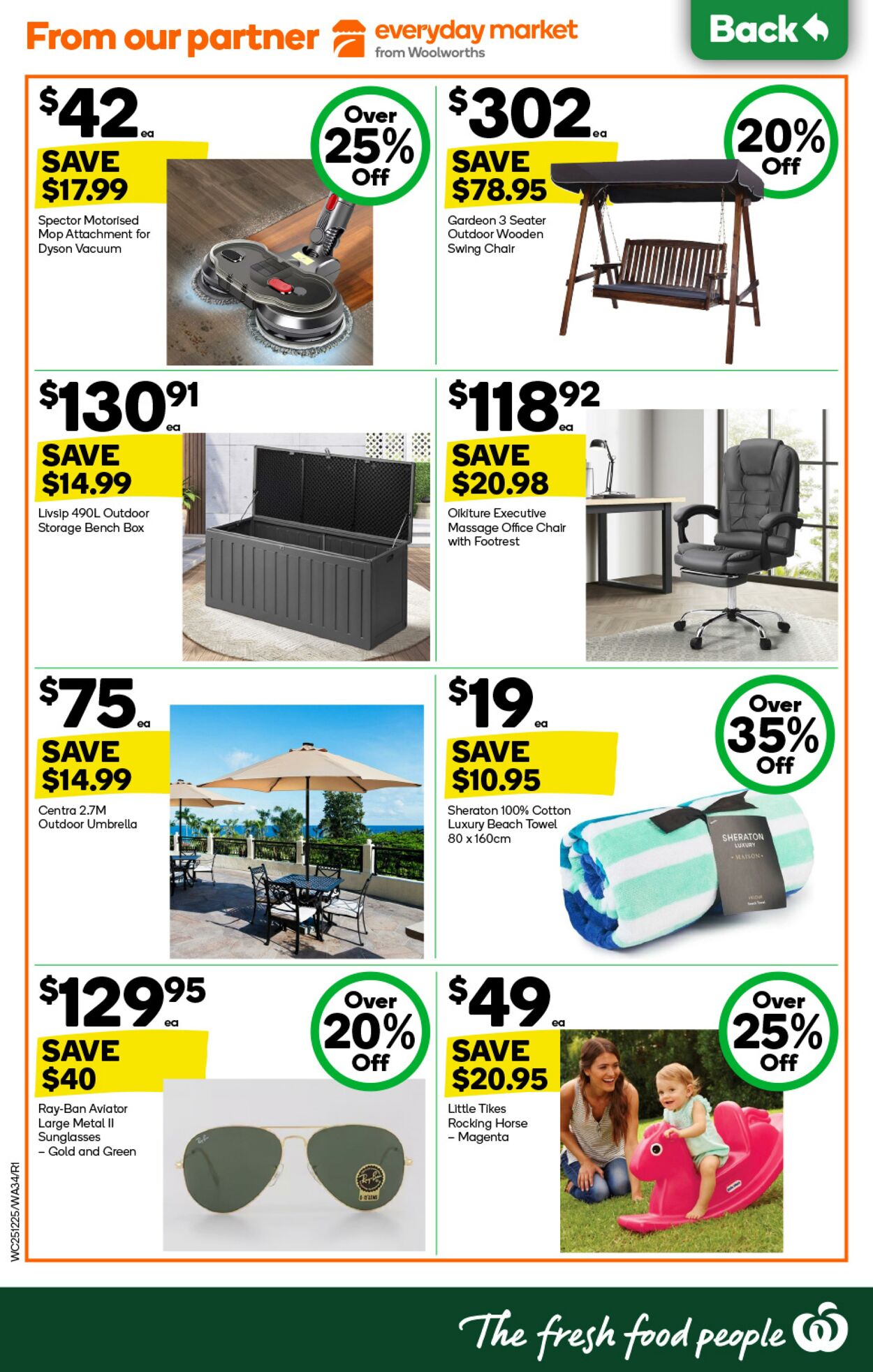 Catalogue Woolworths 25.12.2024 - 31.12.2024