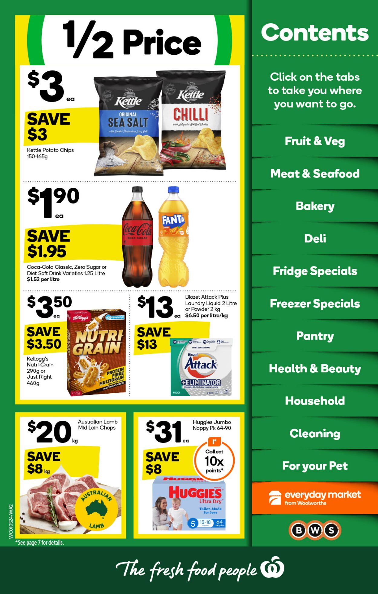 Catalogue Woolworths 01.05.2024 - 07.05.2024