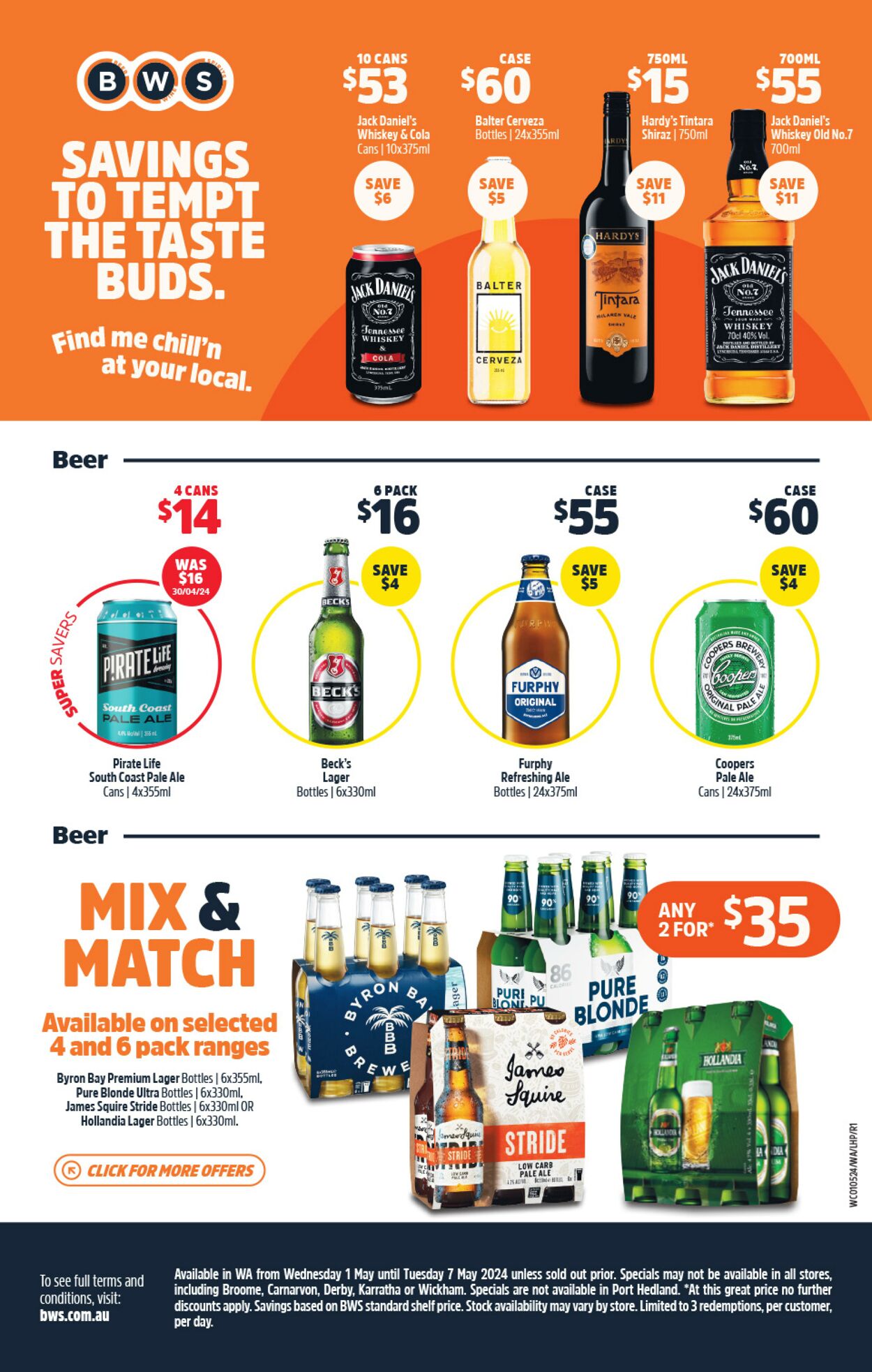 Catalogue Woolworths 01.05.2024 - 07.05.2024