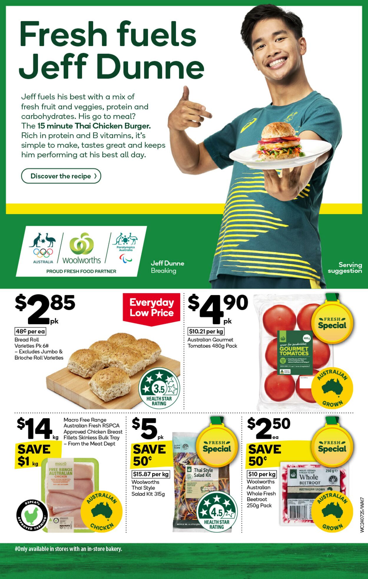 Catalogue Woolworths 24.07.2024 - 30.07.2024