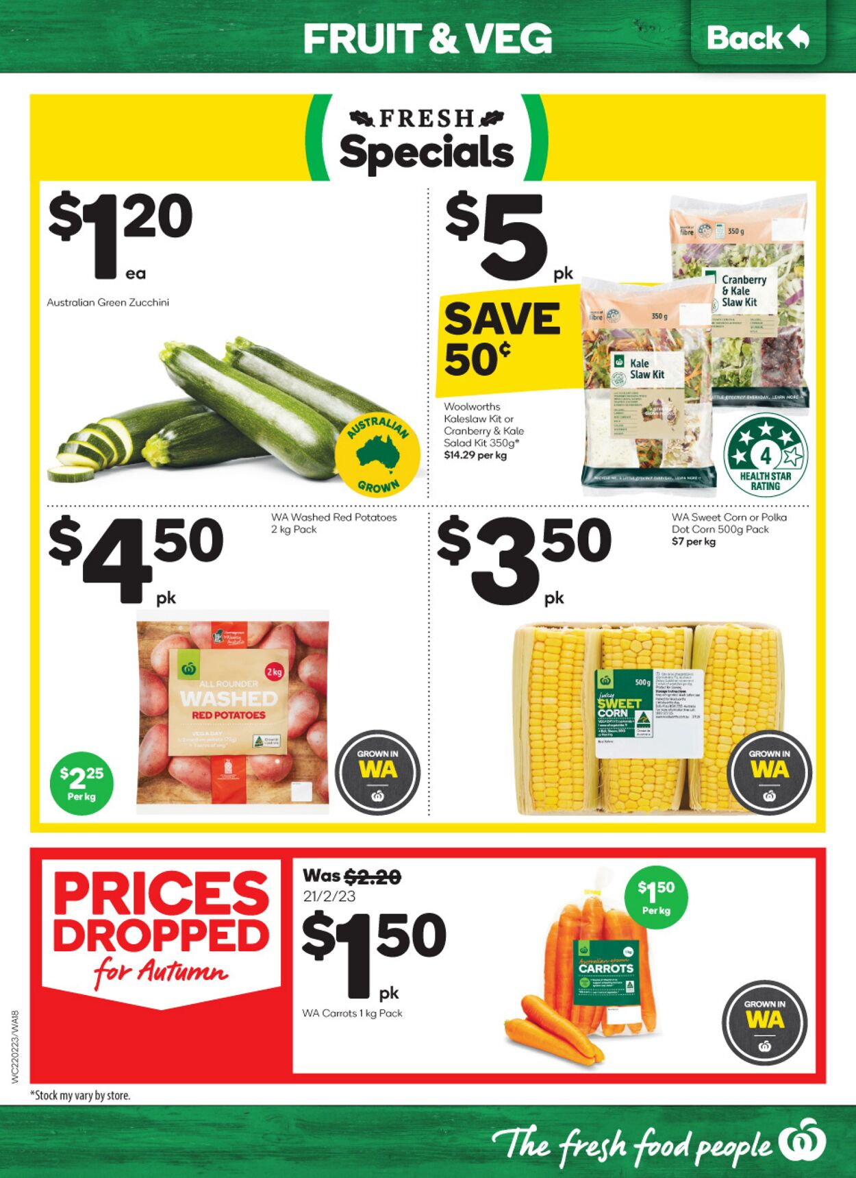 Catalogue Woolworths 22.02.2023 - 28.02.2023