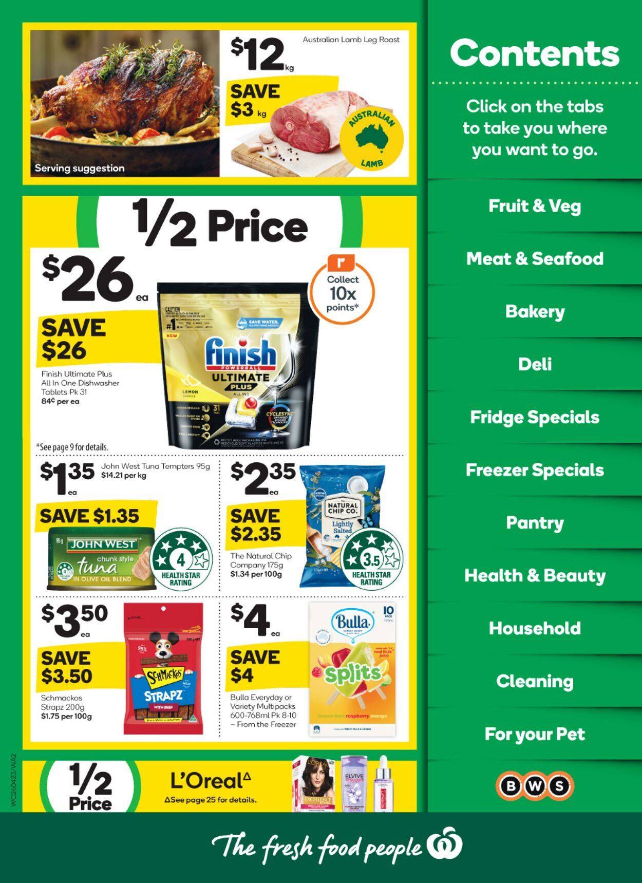 Catalogue Woolworths 26.04.2023 - 02.05.2023