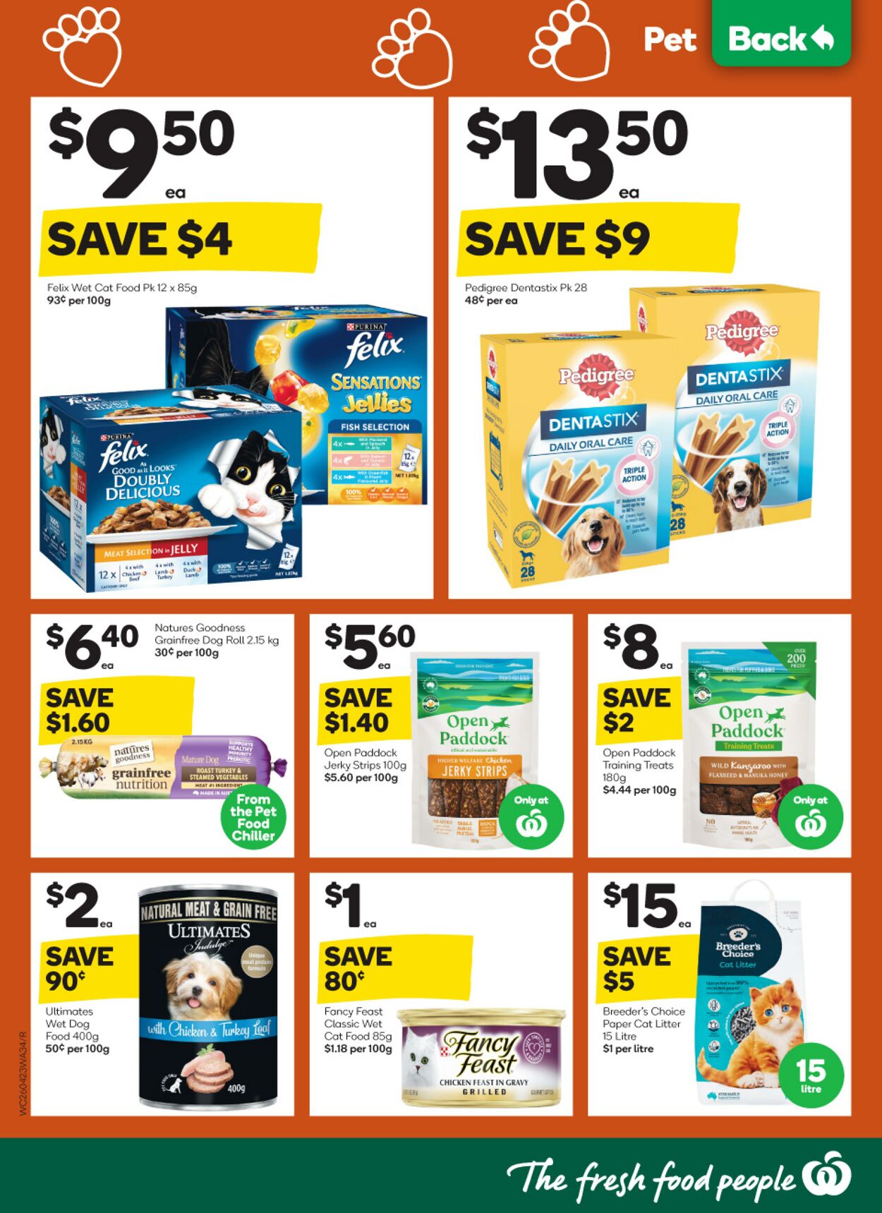 Catalogue Woolworths 26.04.2023 - 02.05.2023