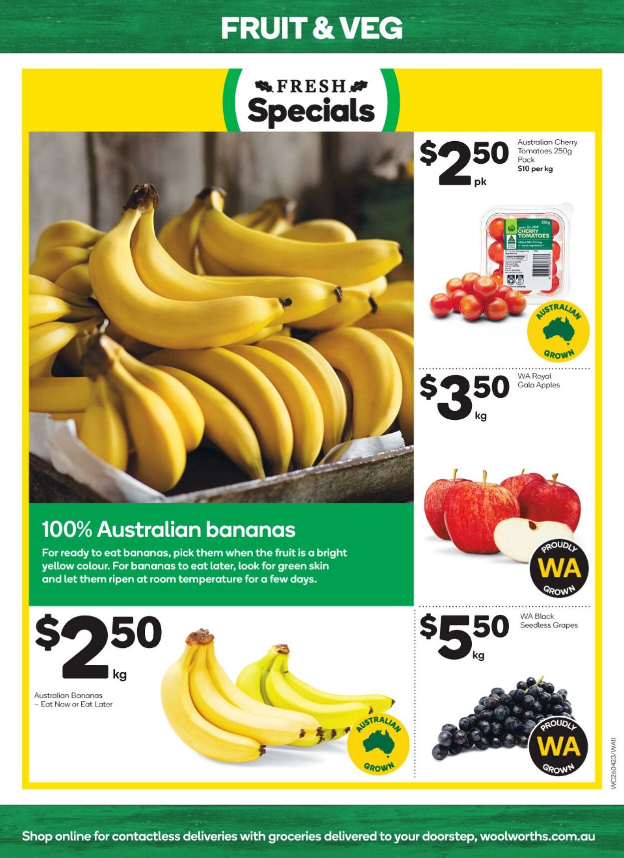 Catalogue Woolworths 26.04.2023 - 02.05.2023