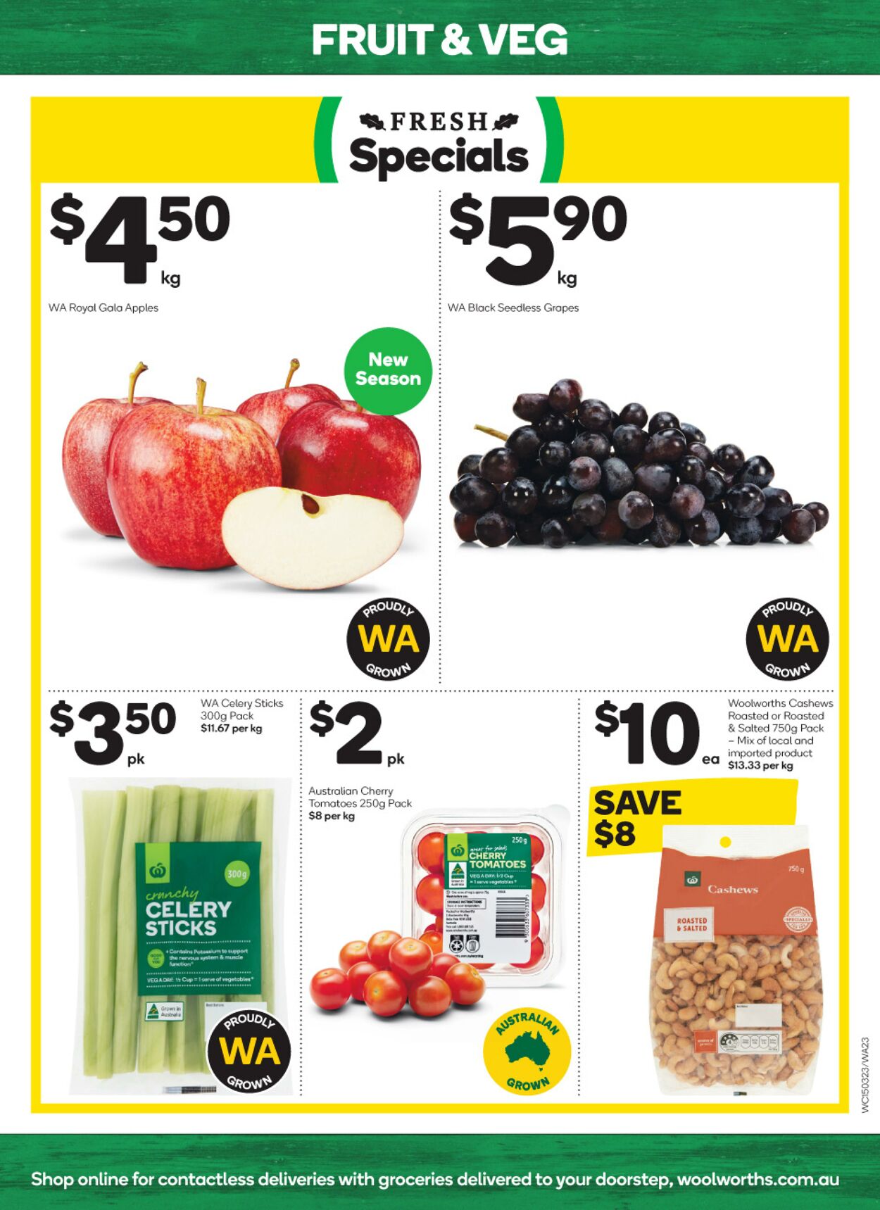 Catalogue Woolworths 15.03.2023 - 21.03.2023