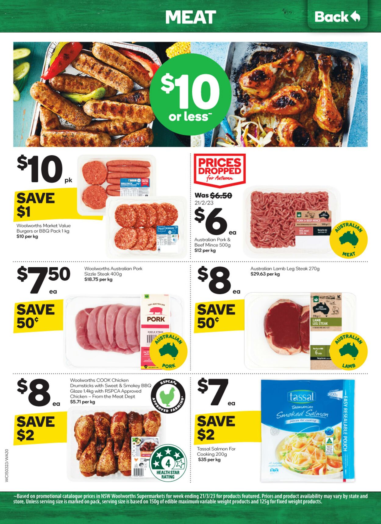 Catalogue Woolworths 15.03.2023 - 21.03.2023