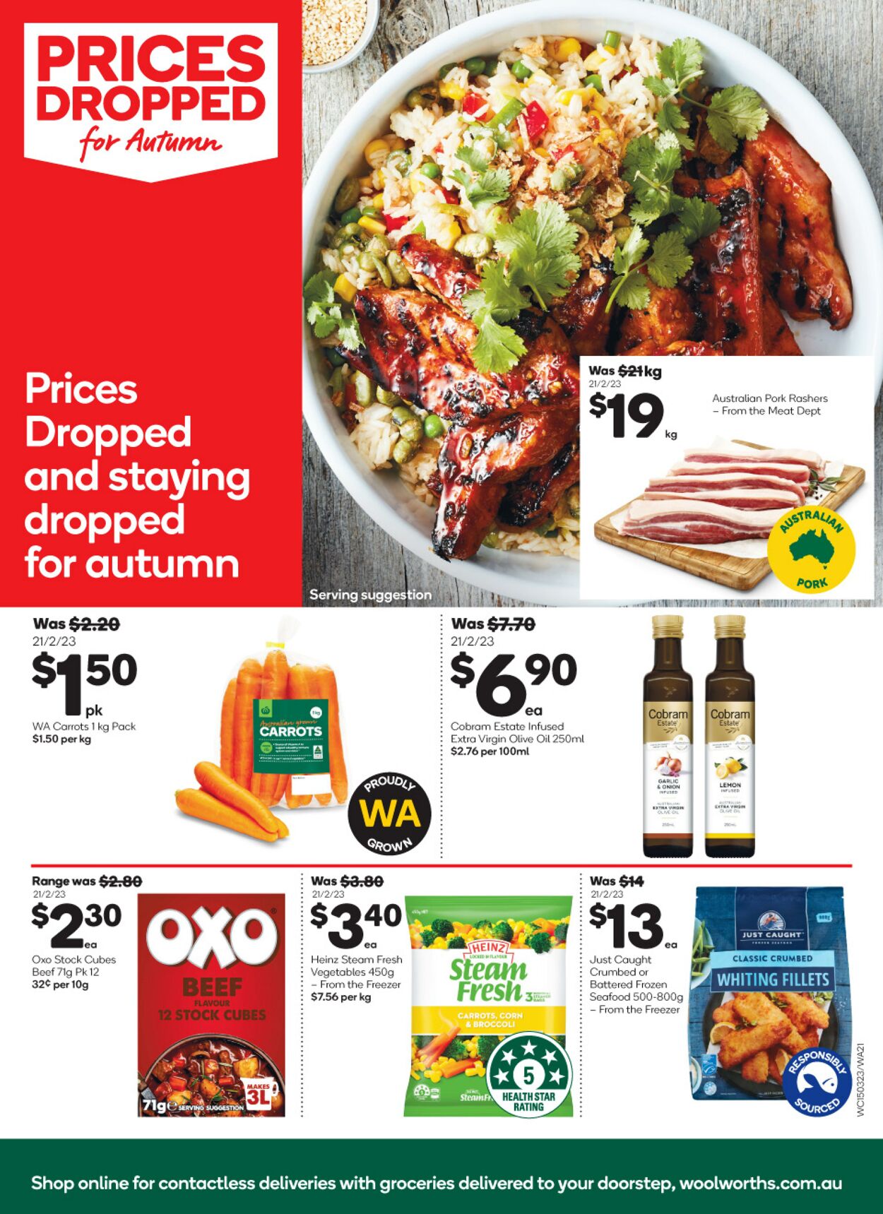 Catalogue Woolworths 15.03.2023 - 21.03.2023