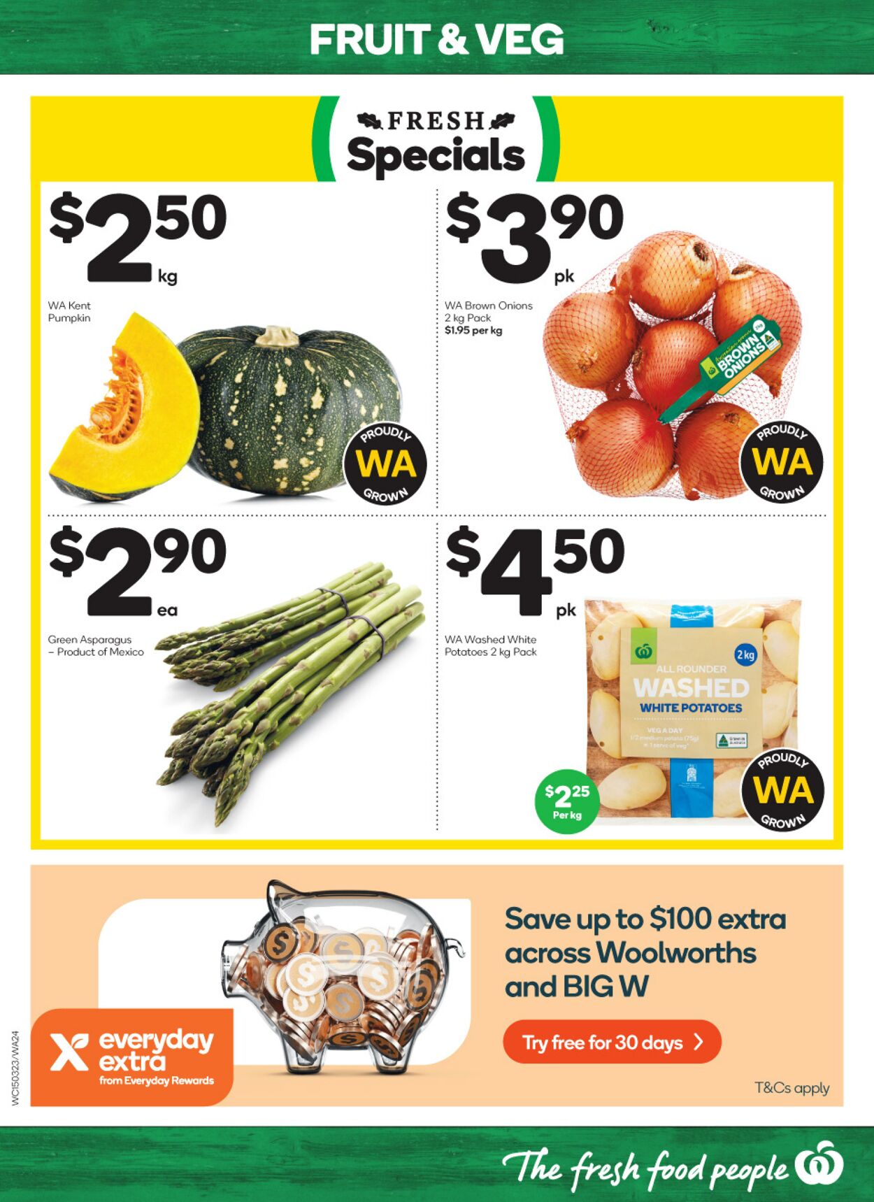 Catalogue Woolworths 15.03.2023 - 21.03.2023