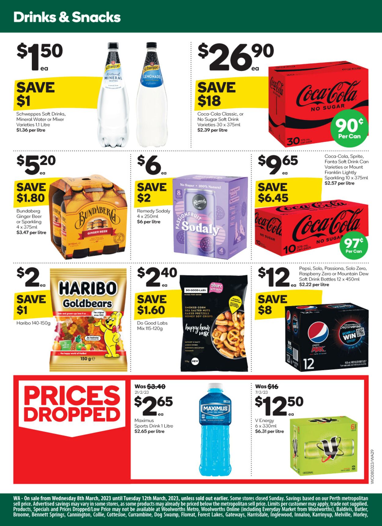 Catalogue Woolworths 08.03.2023 - 14.03.2023