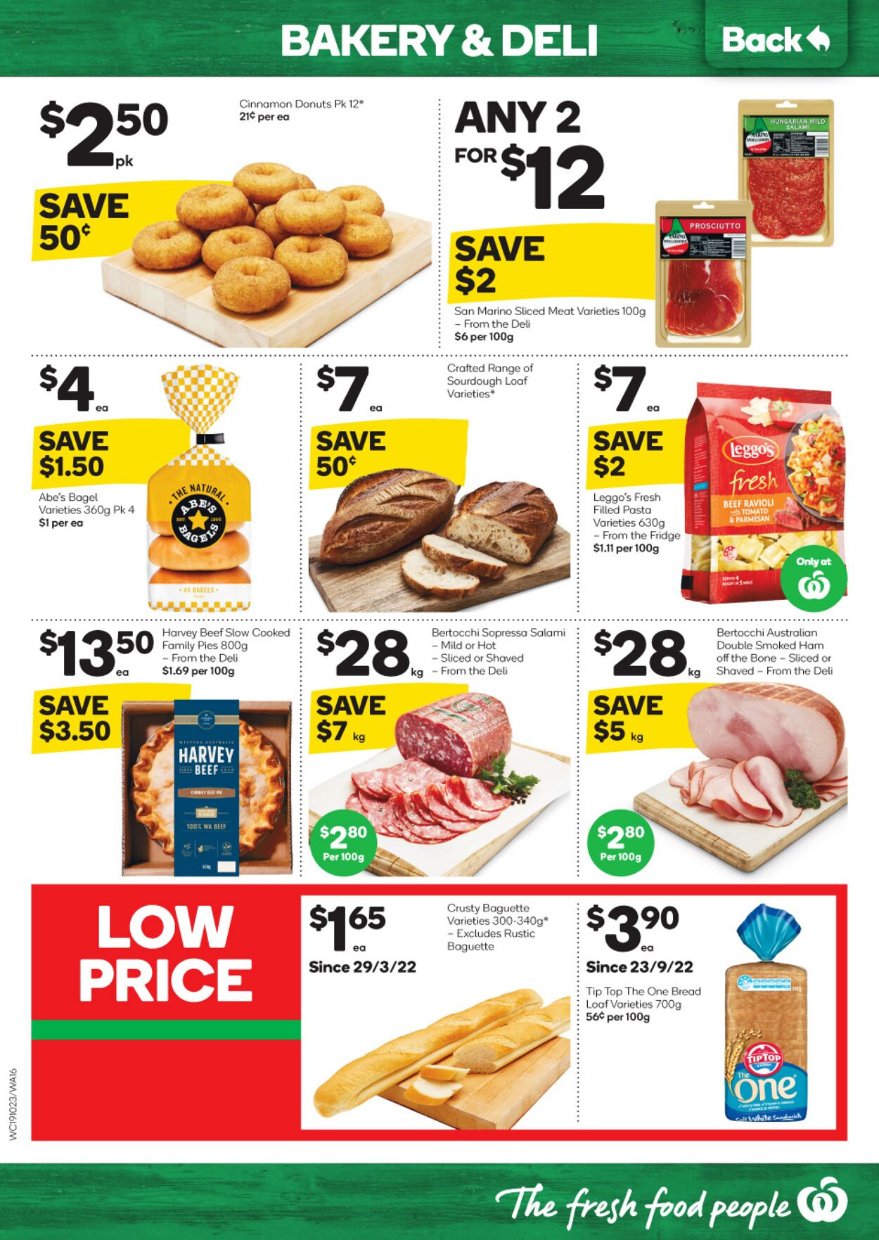 Catalogue Woolworths 19.10.2022 - 25.10.2022