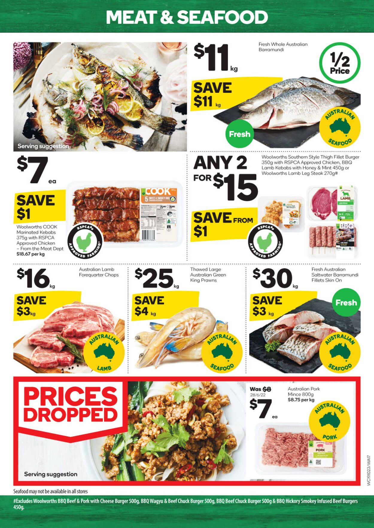 Catalogue Woolworths 19.10.2022 - 25.10.2022