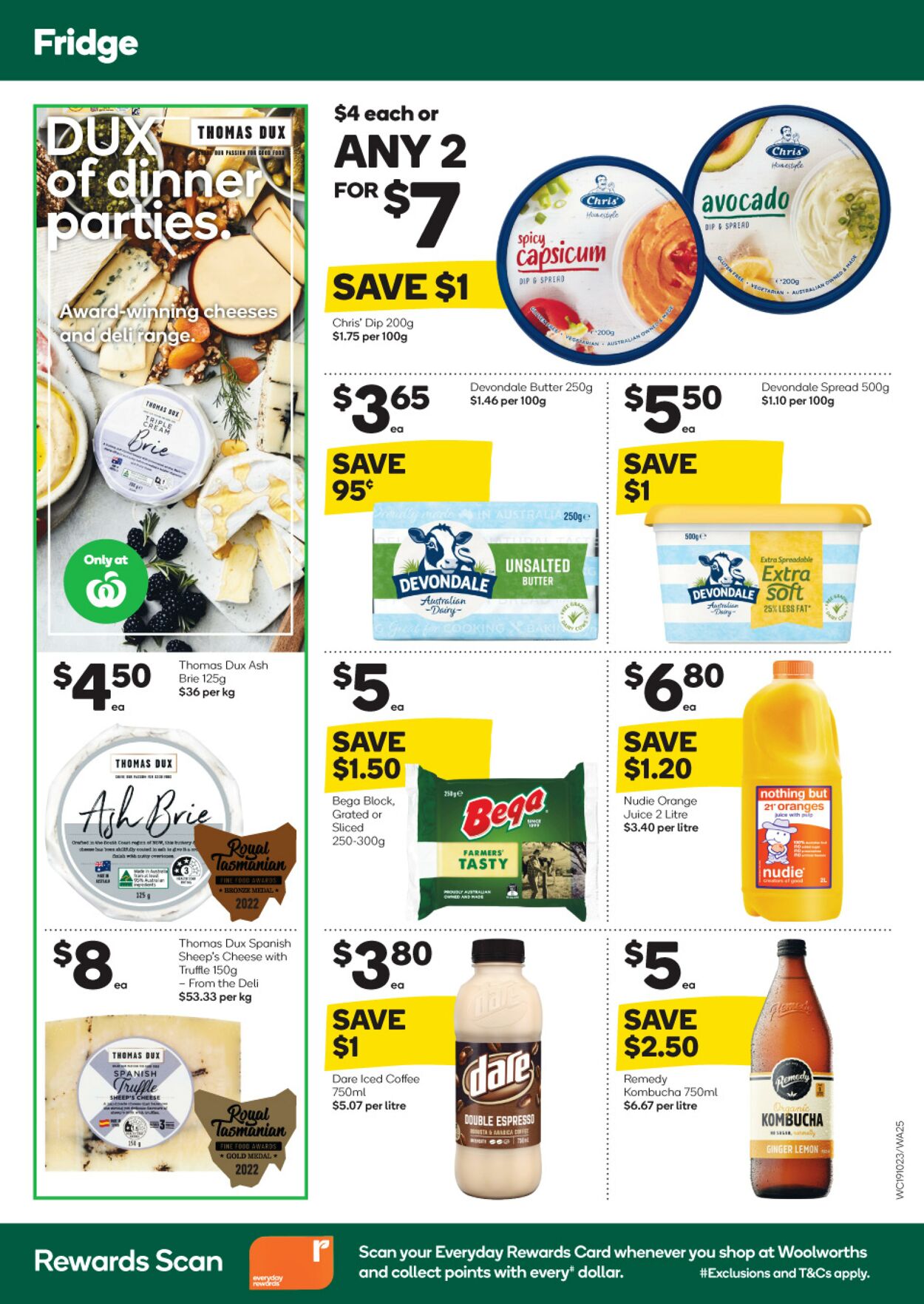 Catalogue Woolworths 19.10.2022 - 25.10.2022