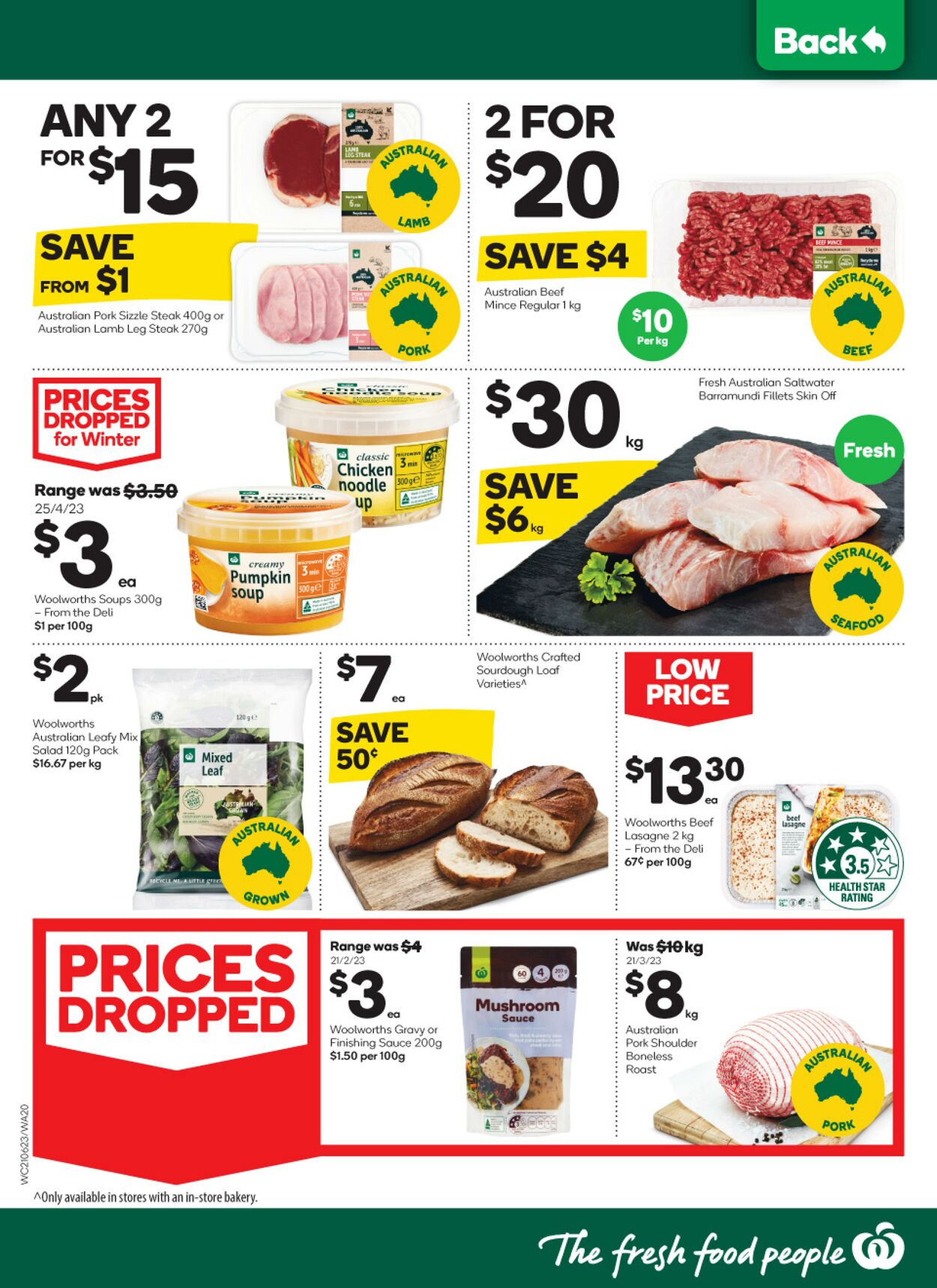 Catalogue Woolworths 21.06.2023 - 27.06.2023