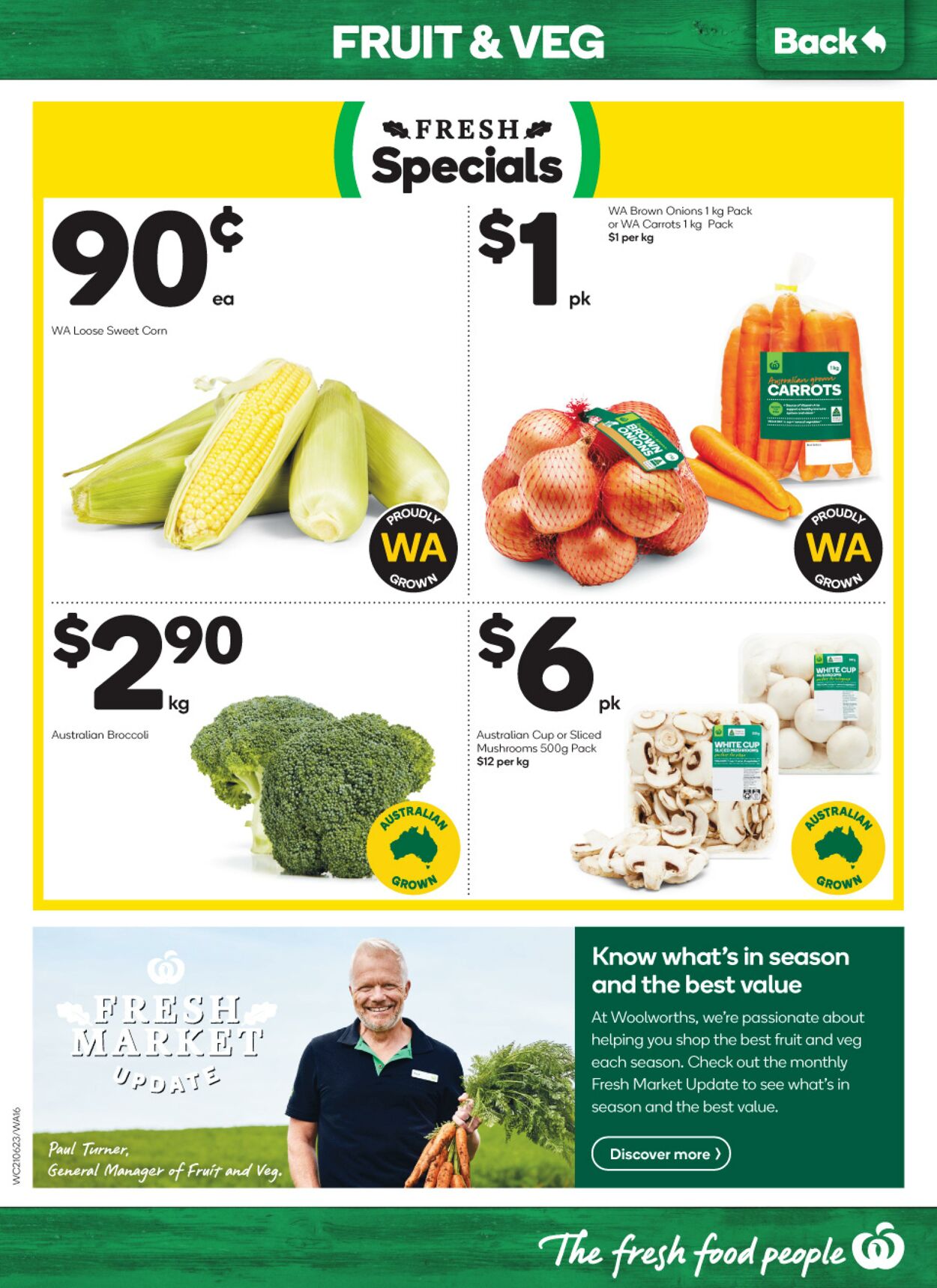 Catalogue Woolworths 21.06.2023 - 27.06.2023