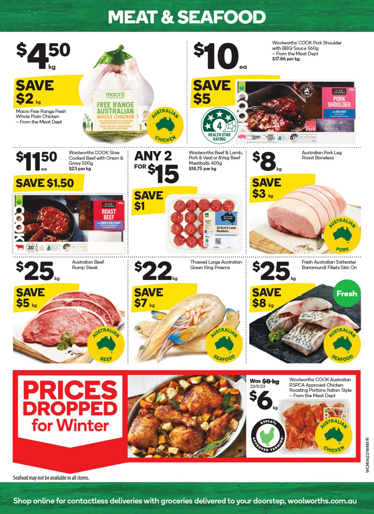 Catalogue Woolworths 14.06.2023 - 20.06.2023