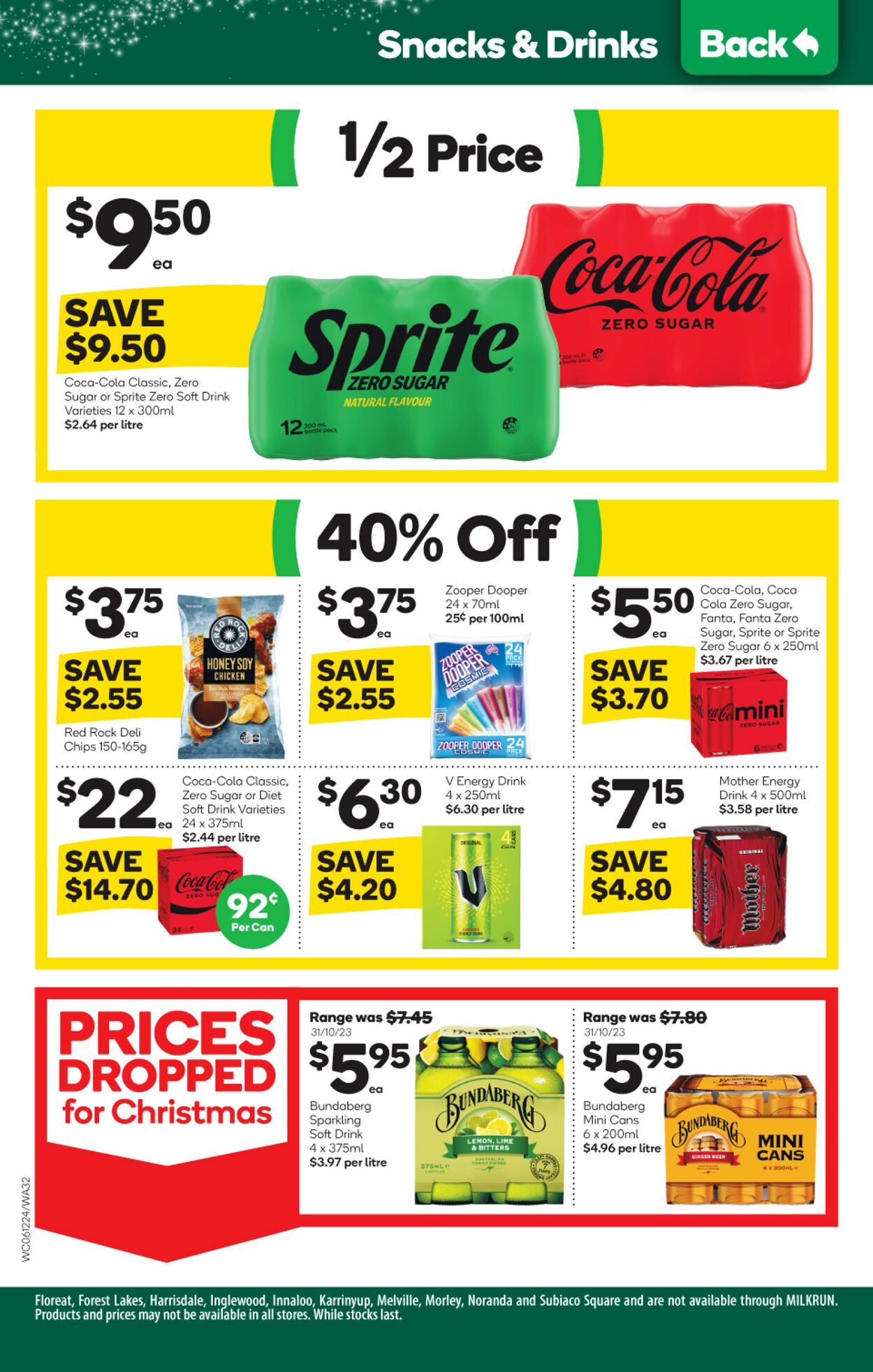 Catalogue Woolworths 06.12.2023 - 12.12.2023