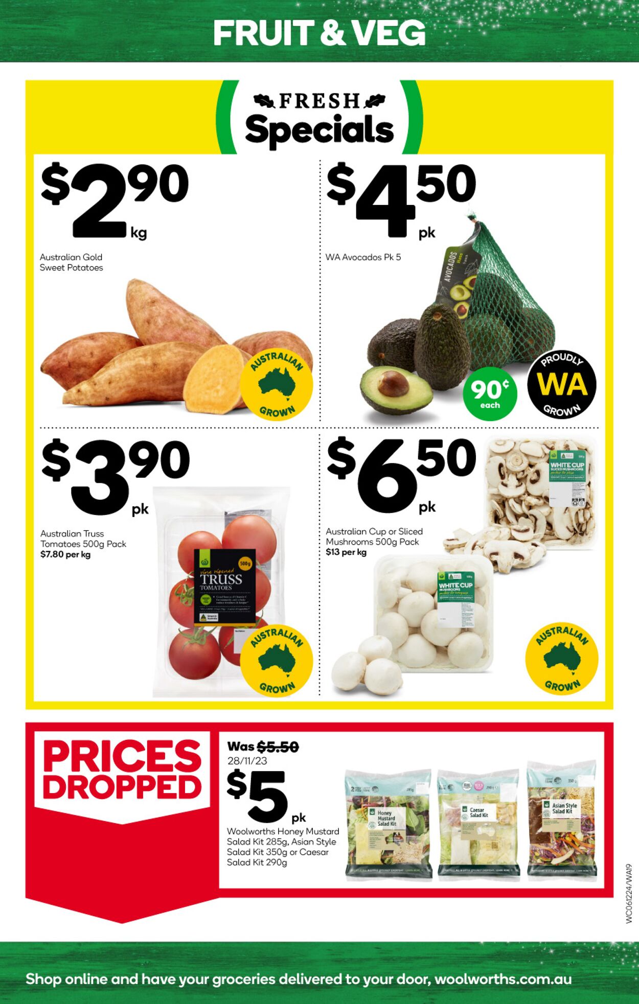 Catalogue Woolworths 06.12.2023 - 12.12.2023