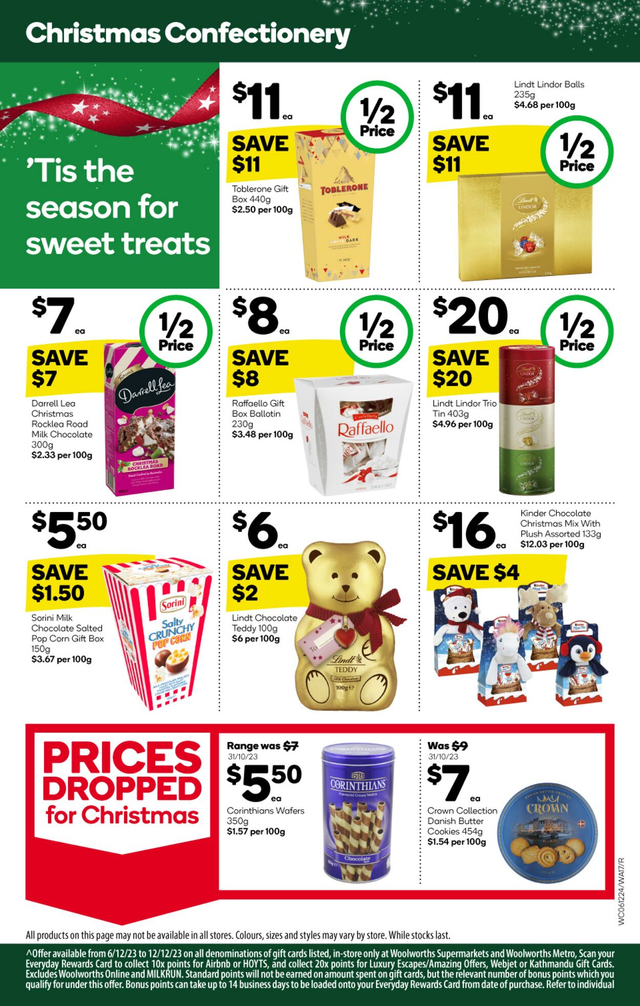 Catalogue Woolworths 06.12.2023 - 12.12.2023