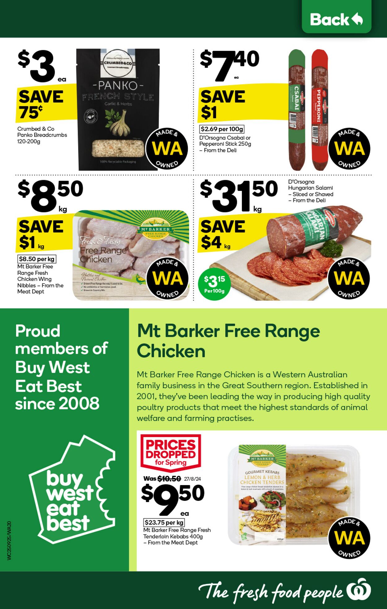 Catalogue Woolworths 02.10.2024 - 08.10.2024