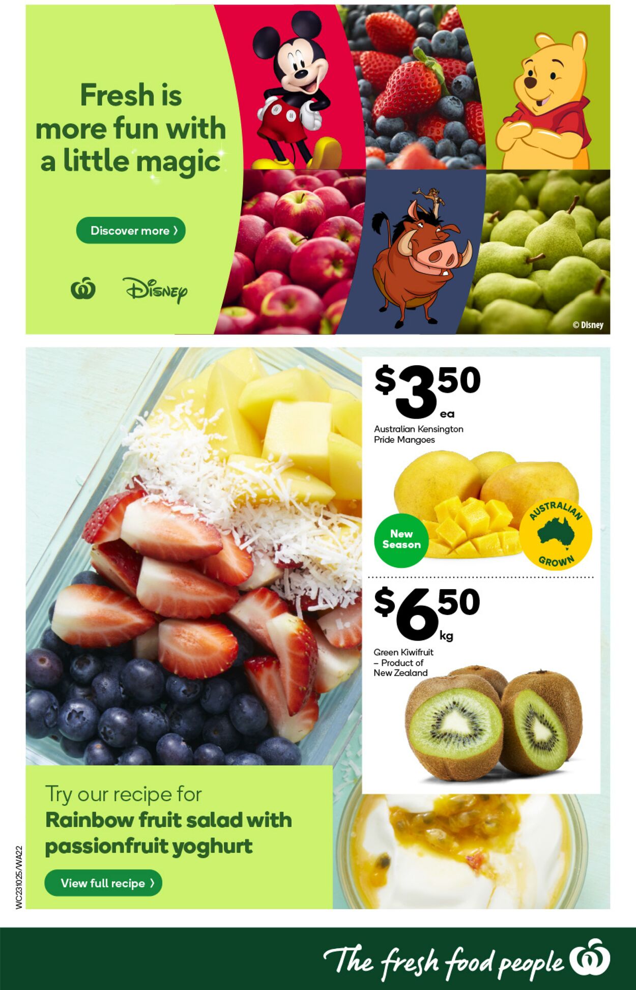 Catalogue Woolworths 23.10.2024 - 29.10.2024