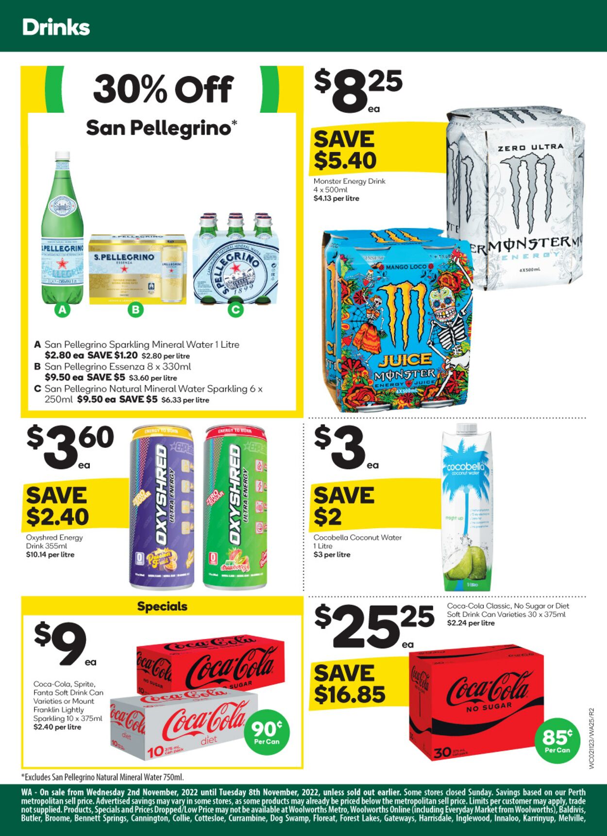 Catalogue Woolworths 02.11.2022 - 08.11.2022