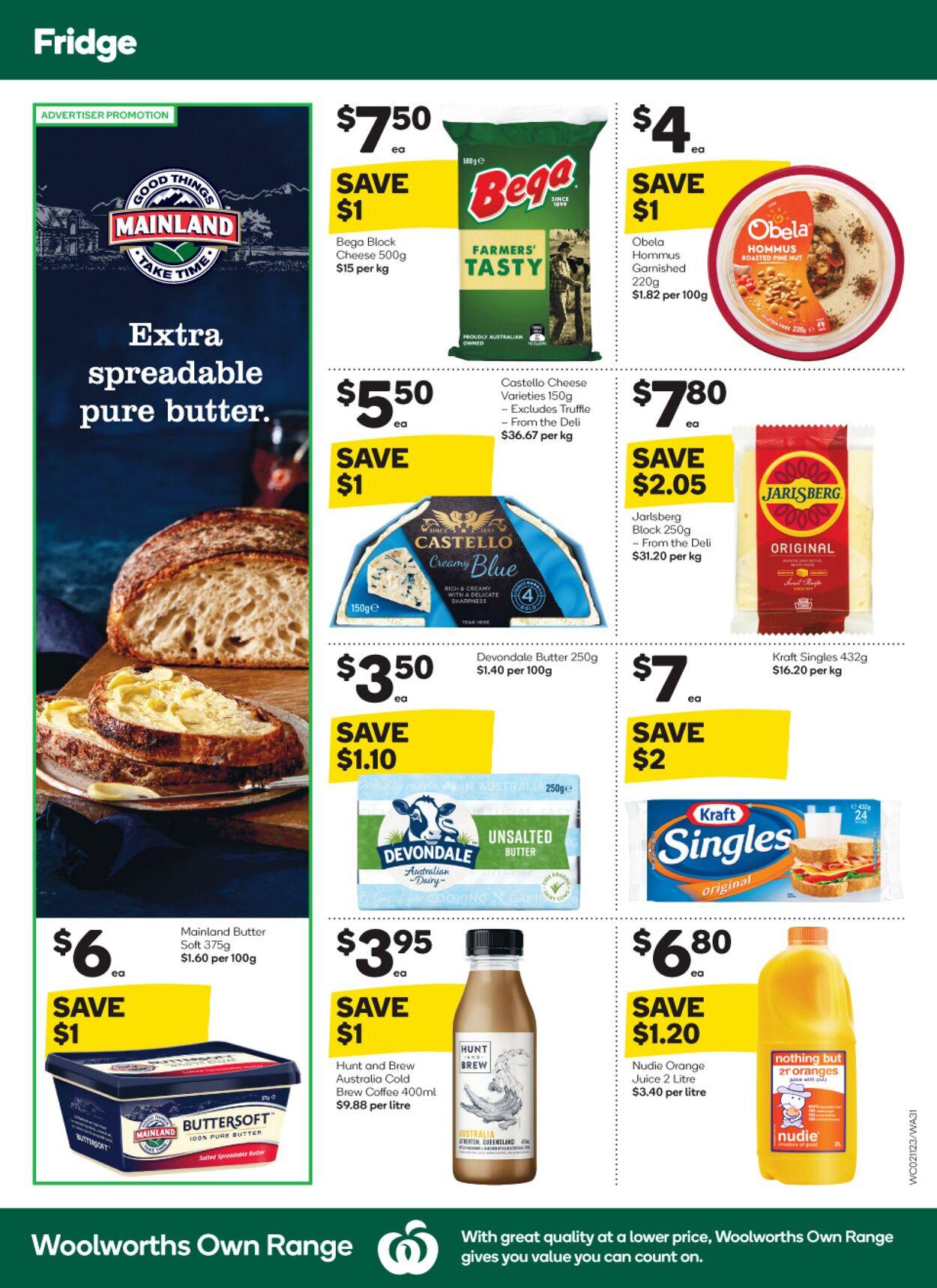 Catalogue Woolworths 02.11.2022 - 08.11.2022