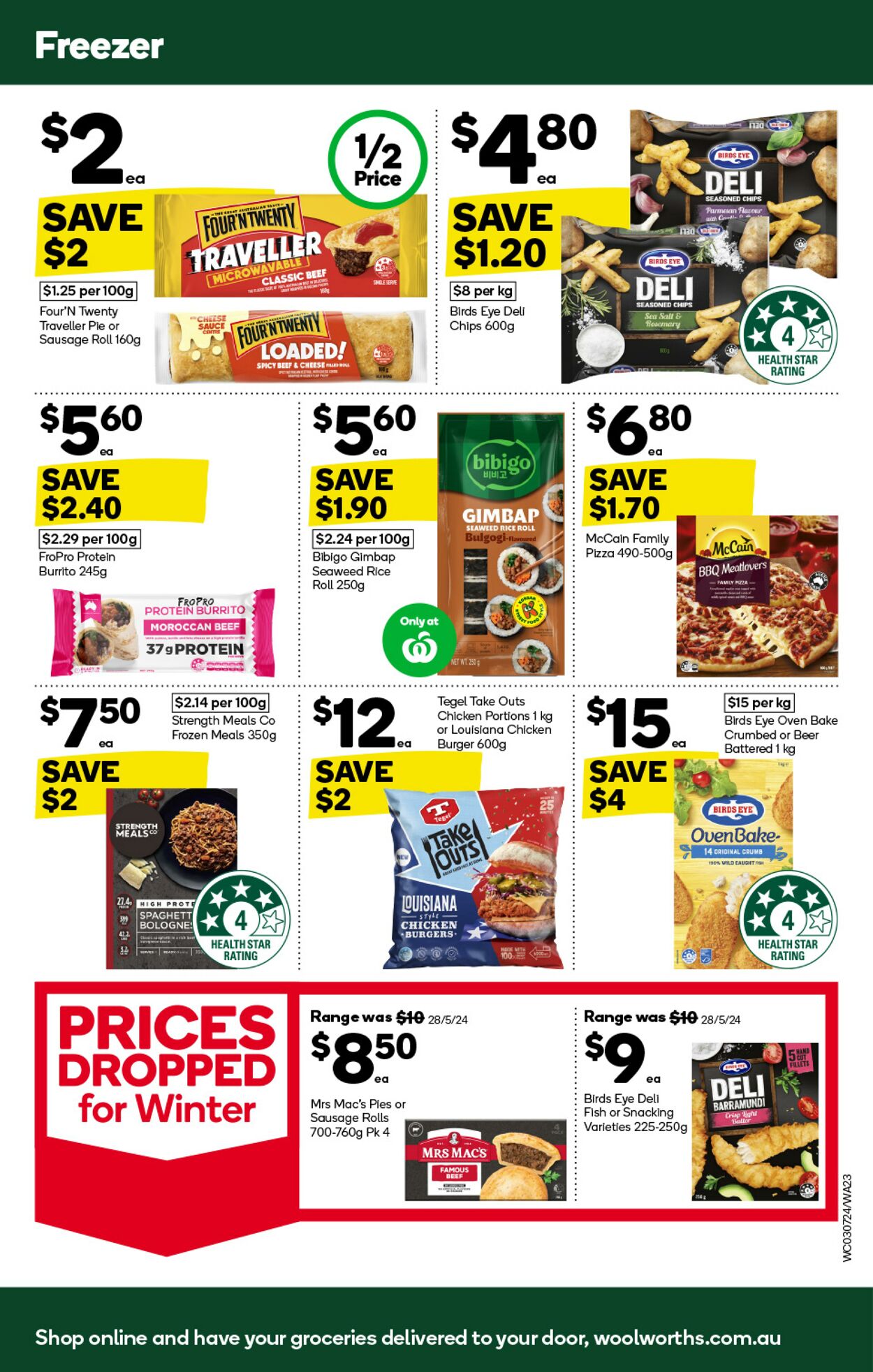 Catalogue Woolworths 03.07.2024 - 09.07.2024