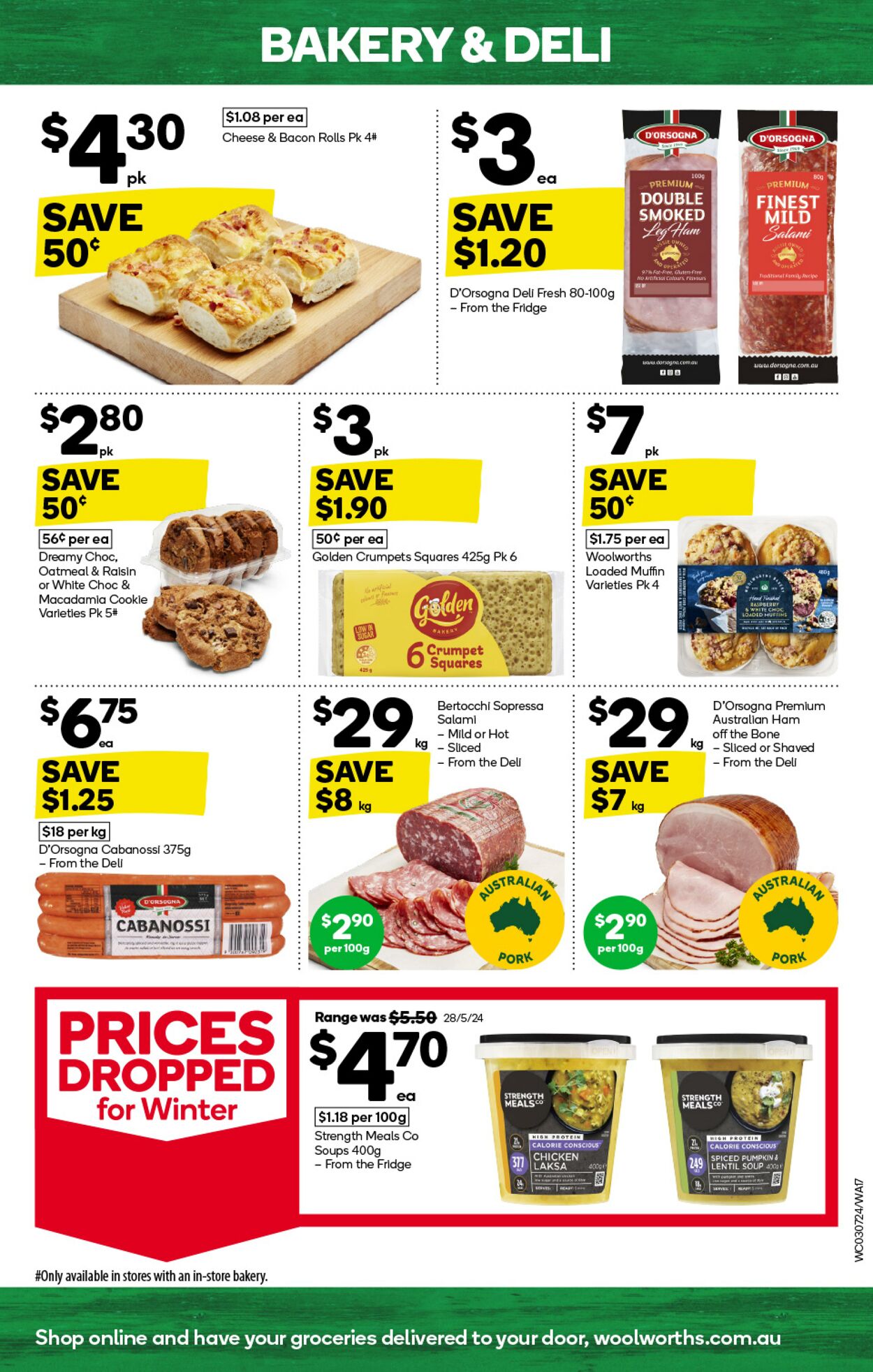 Catalogue Woolworths 03.07.2024 - 09.07.2024