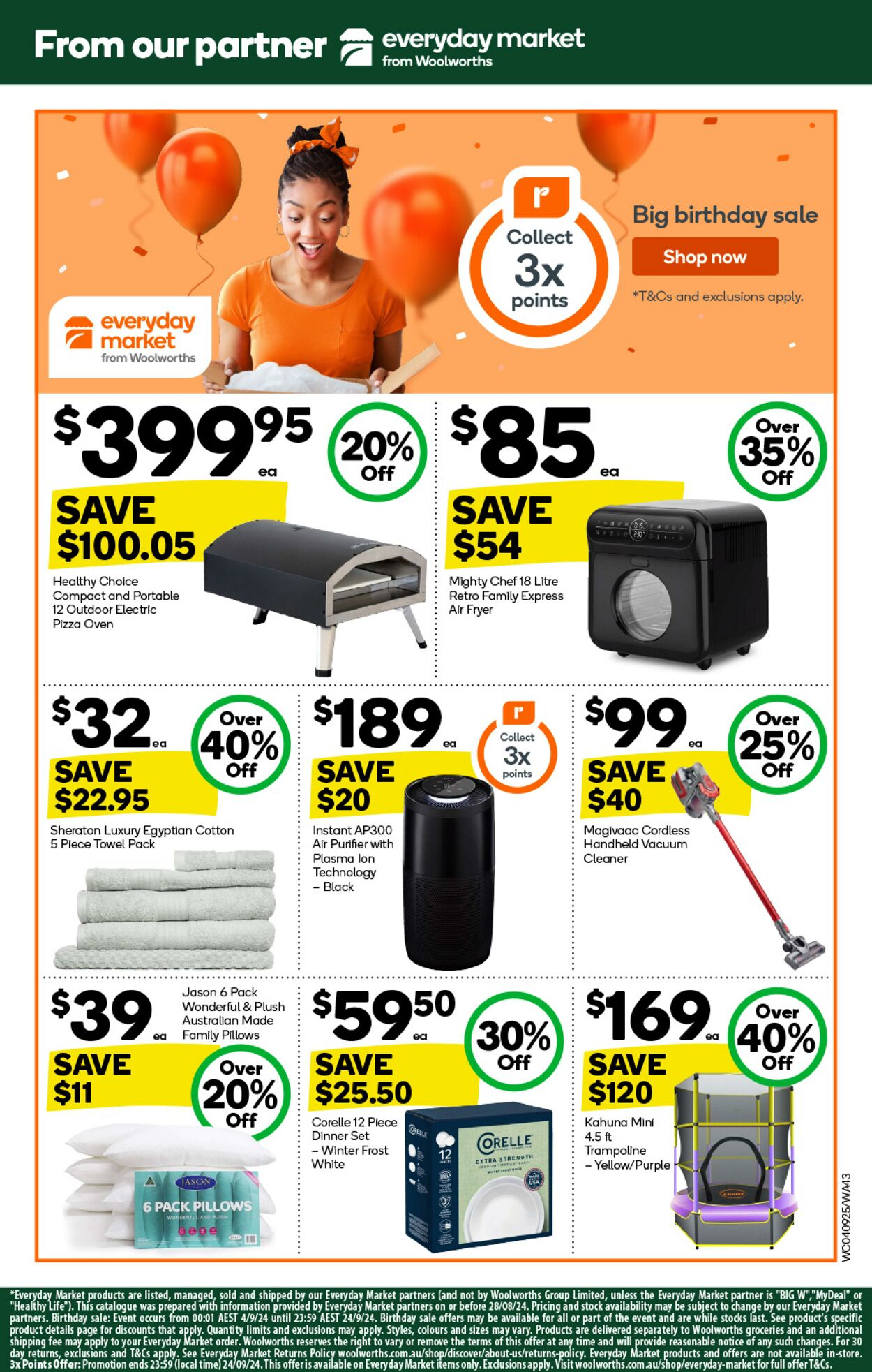 Catalogue Woolworths 04.09.2024 - 10.09.2024