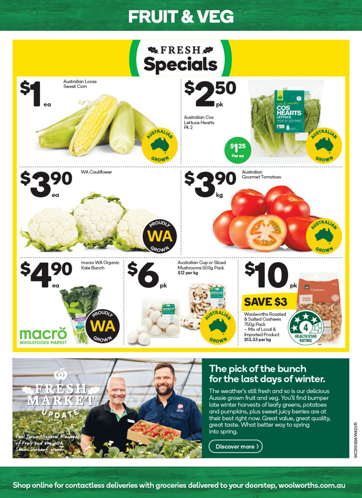 Catalogue Woolworths 30.08.2023 - 05.09.2023