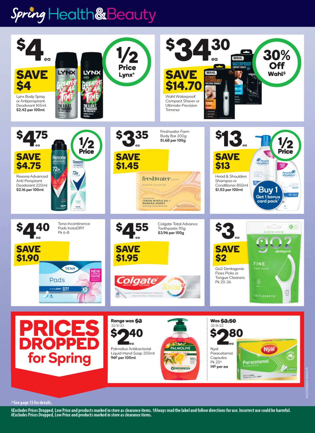 Catalogue Woolworths 30.08.2023 - 05.09.2023