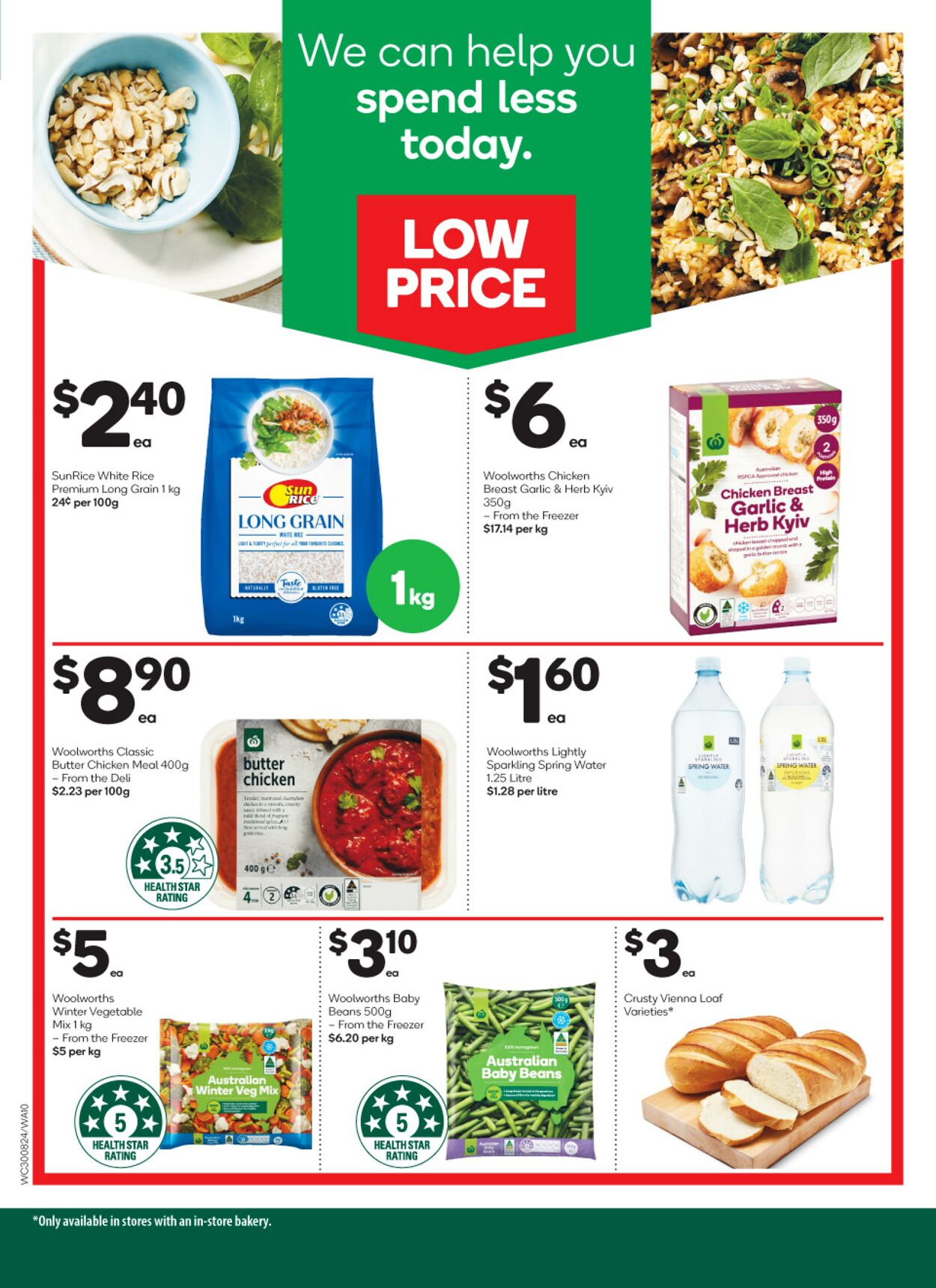 Catalogue Woolworths 30.08.2023 - 05.09.2023