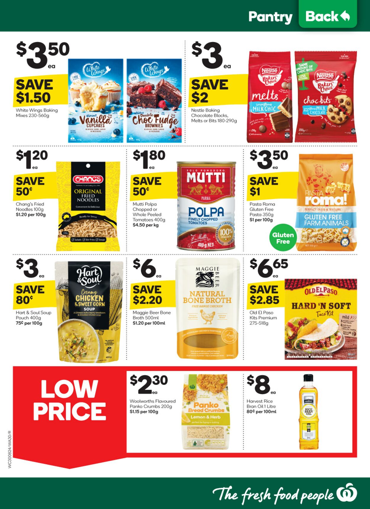 Catalogue Woolworths 30.08.2023 - 05.09.2023