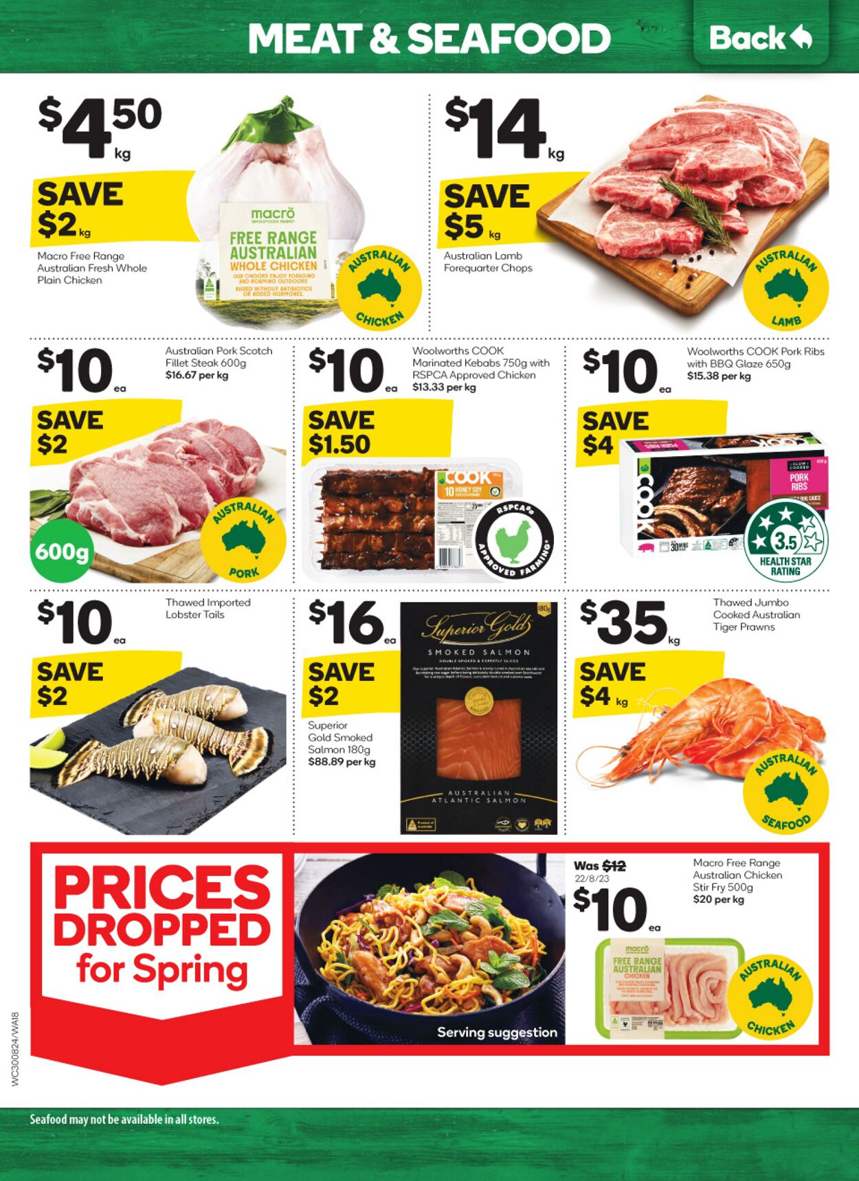 Catalogue Woolworths 30.08.2023 - 05.09.2023