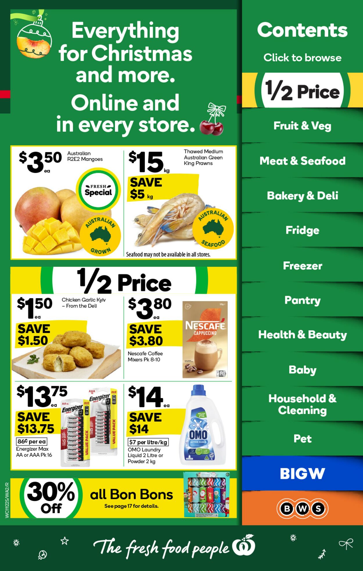 Catalogue Woolworths 11.12.2024 - 17.12.2024