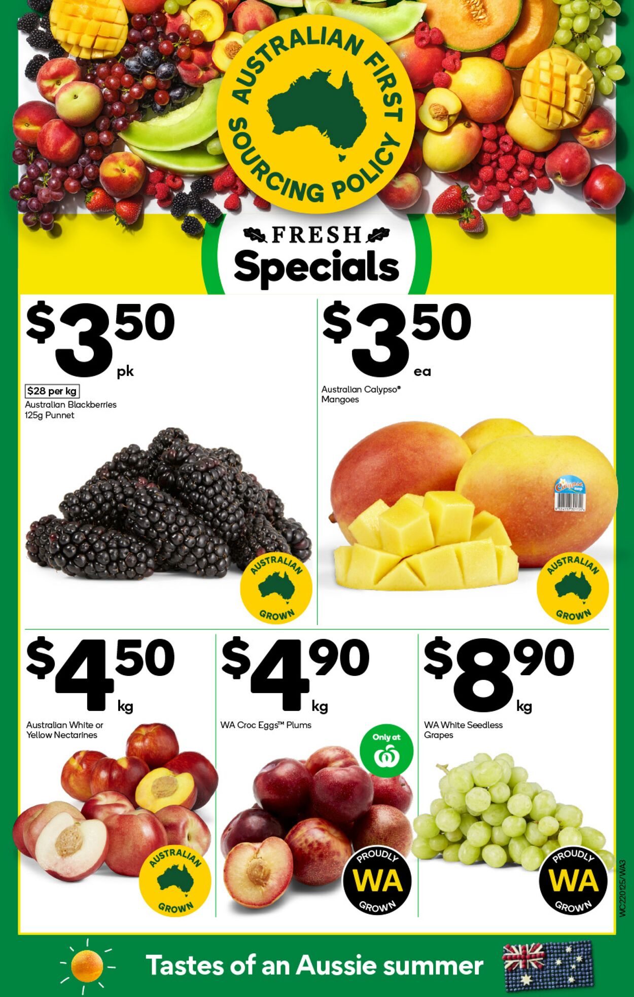 Catalogue Woolworths 22.01.2025 - 28.01.2025