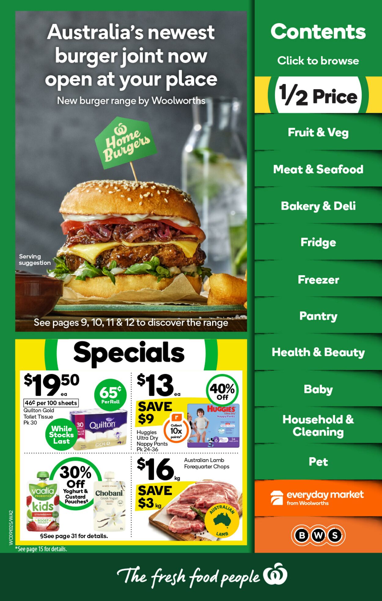 Catalogue Woolworths 09.10.2024 - 15.10.2024