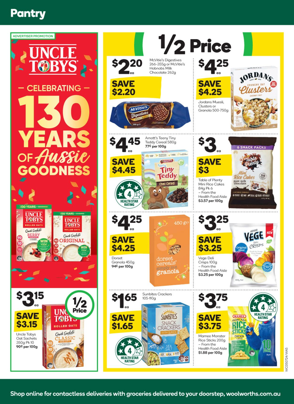 Catalogue Woolworths 05.07.2023 - 11.07.2023