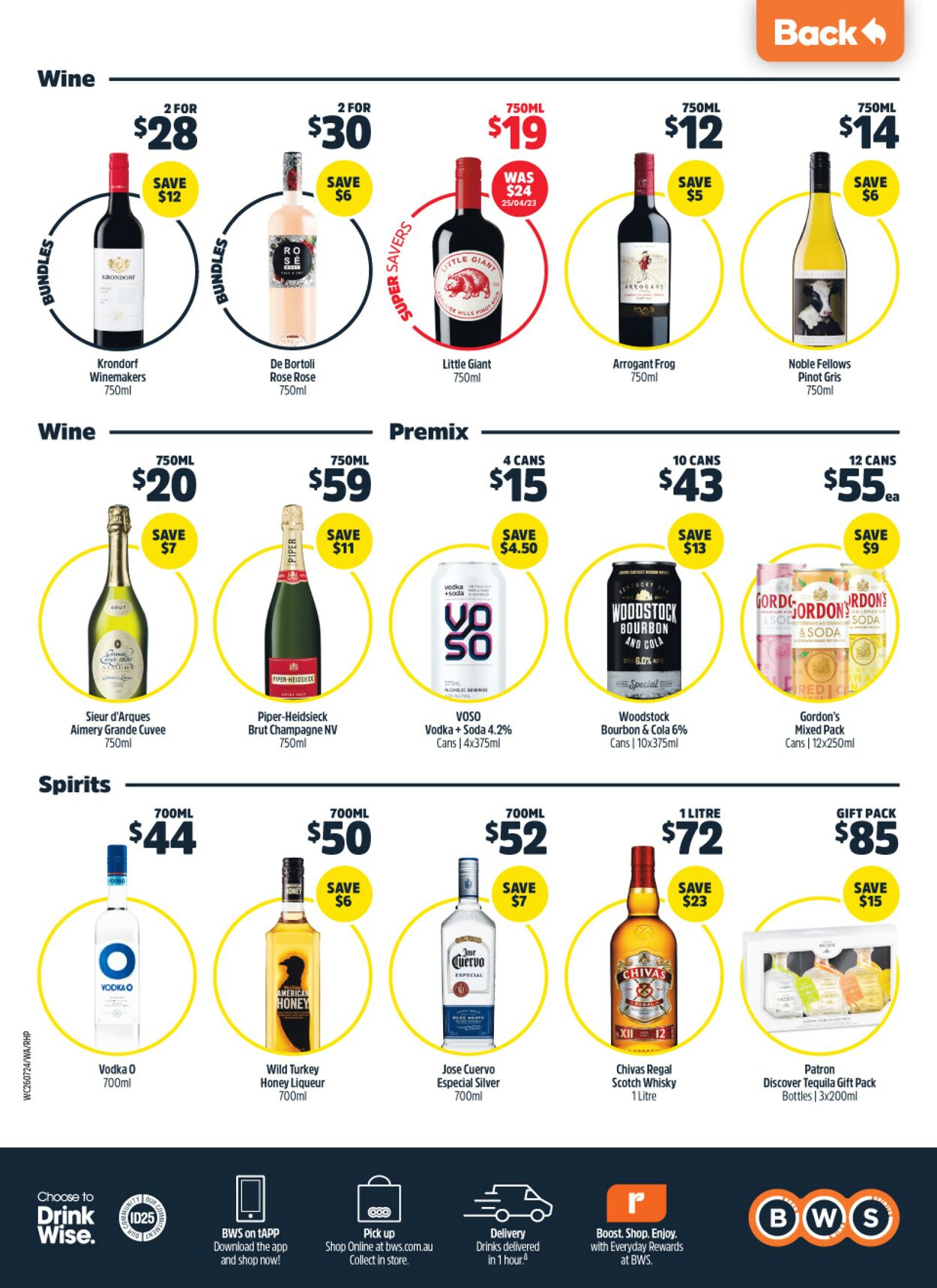 Catalogue Woolworths 26.07.2023 - 01.08.2023