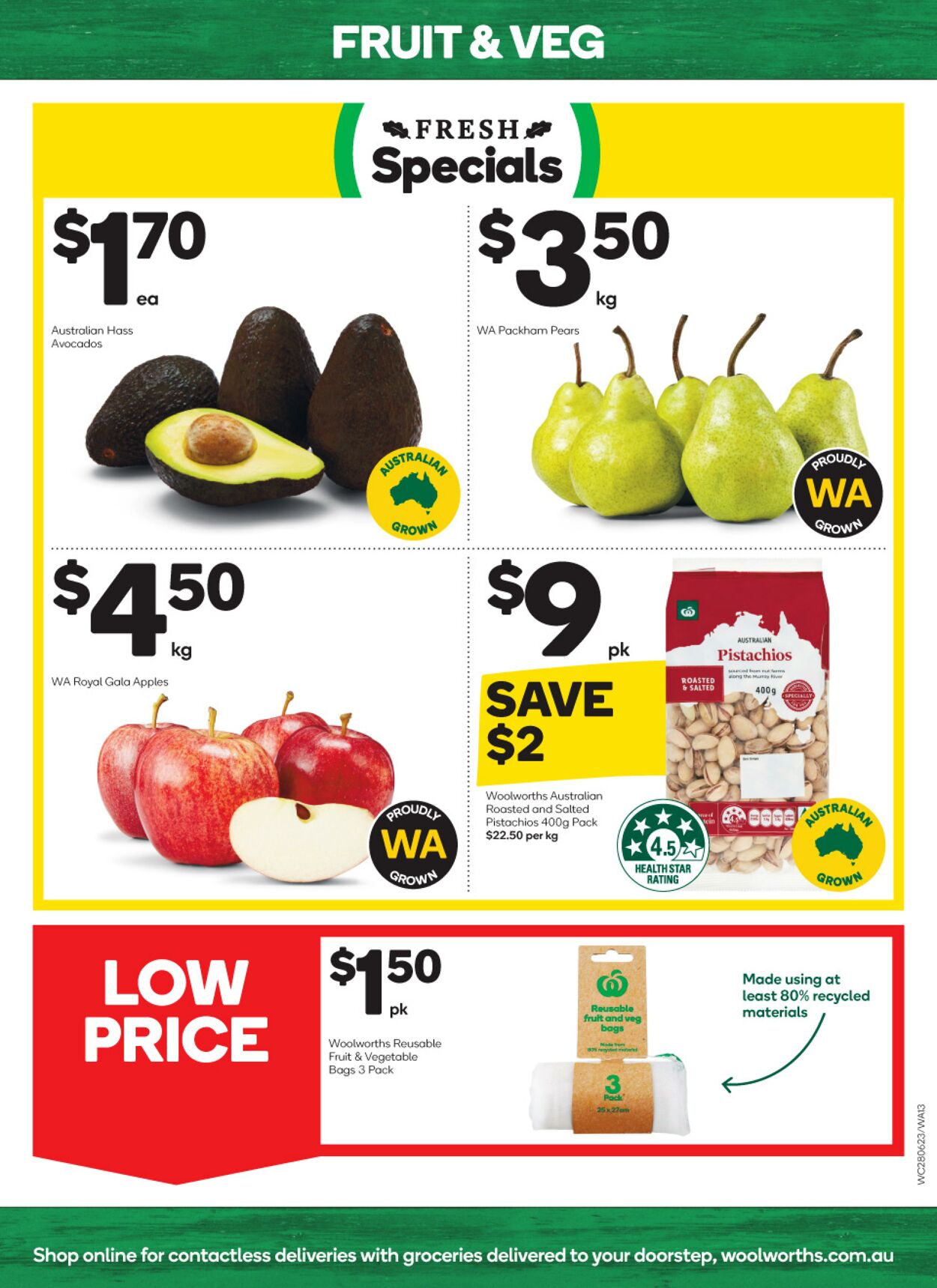 Catalogue Woolworths 28.06.2023 - 04.07.2023