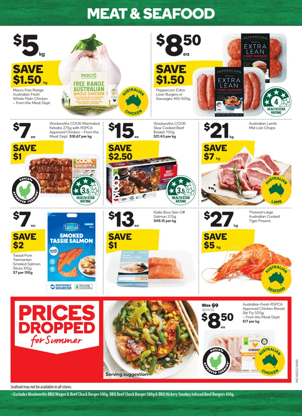 Catalogue Woolworths 11.01.2023 - 17.01.2023