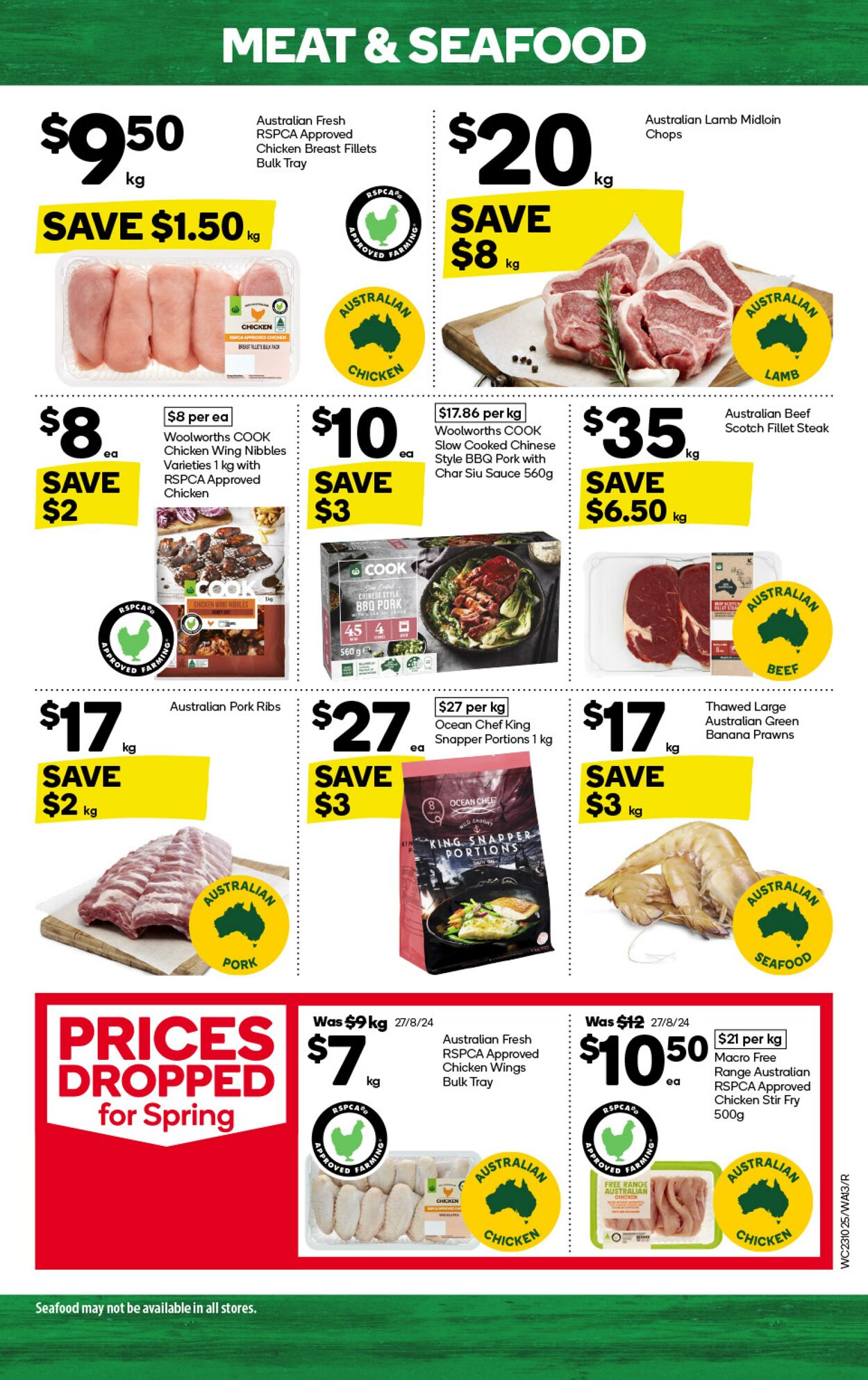 Catalogue Woolworths 23.10.2024 - 29.10.2024