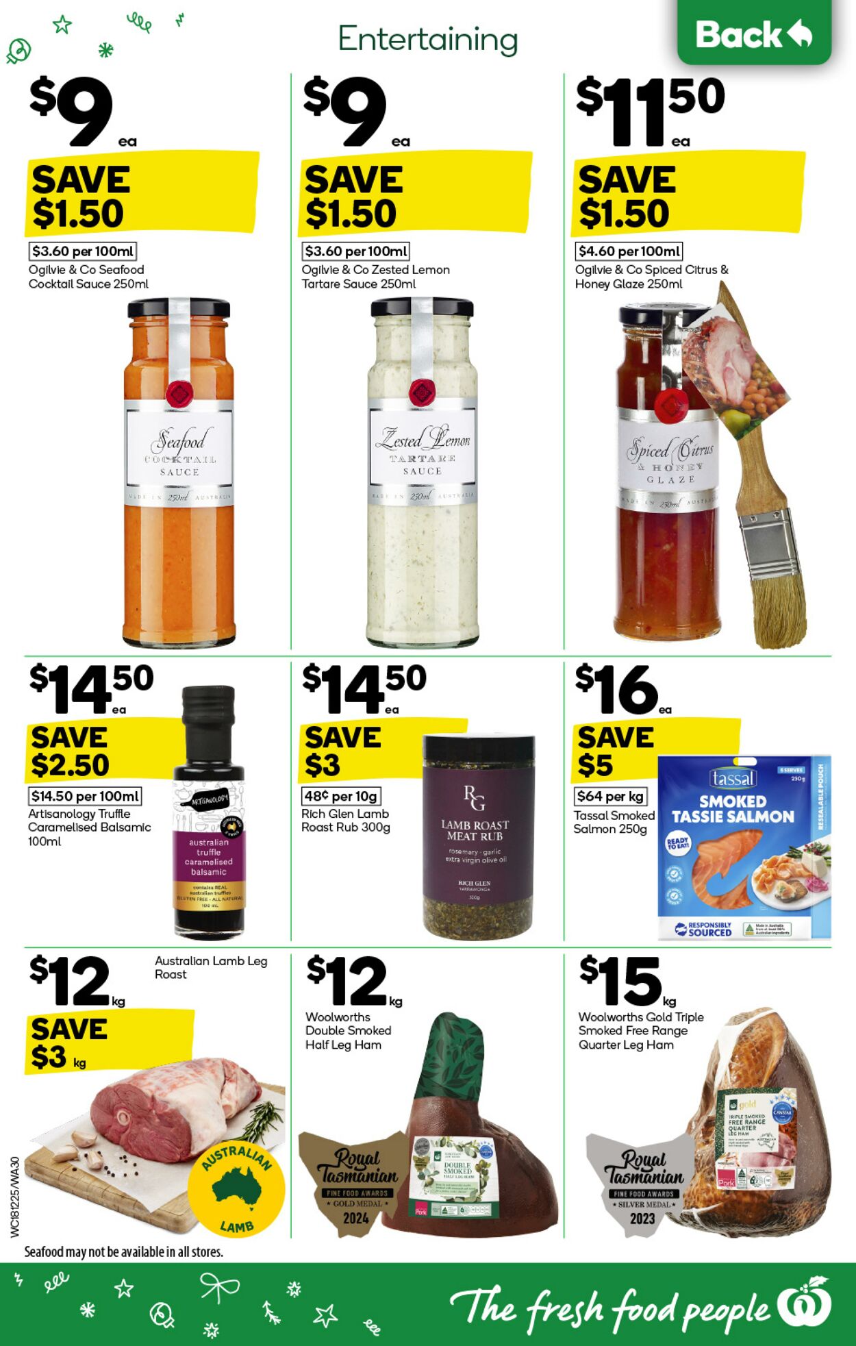 Catalogue Woolworths 18.12.2024 - 24.12.2024