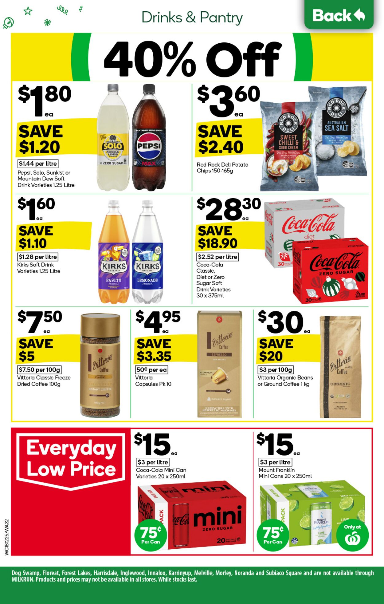 Catalogue Woolworths 18.12.2024 - 24.12.2024